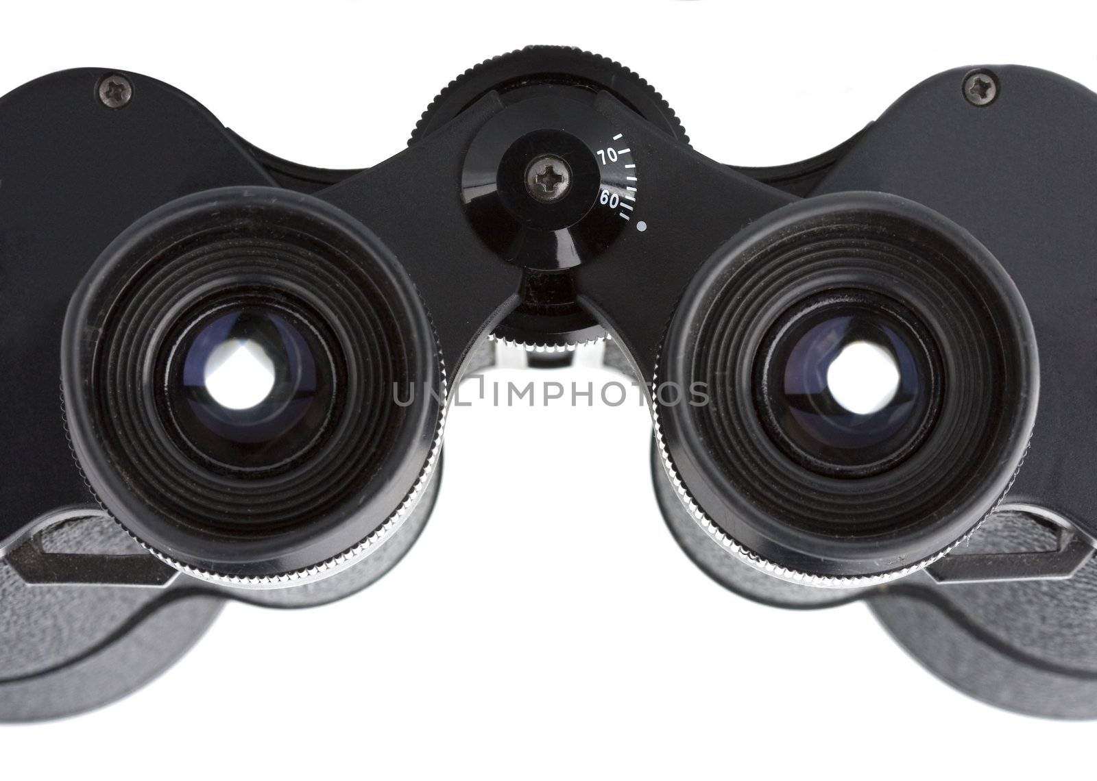 isolated binoculars by Trebuchet