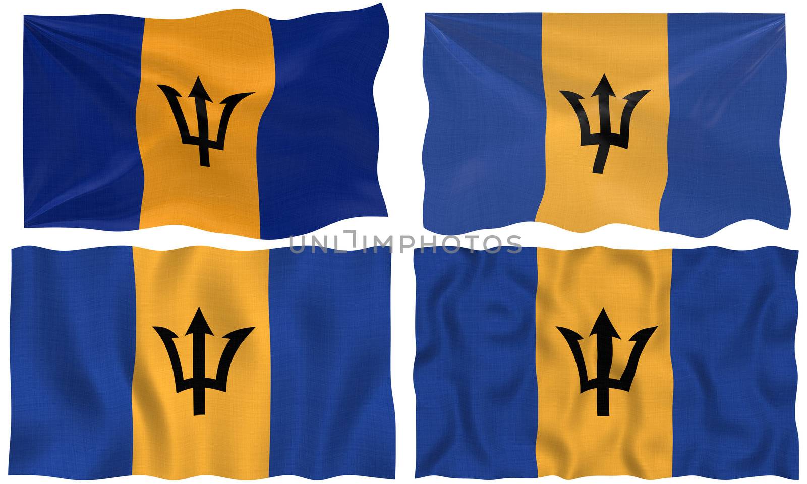 Great Image of the Flag of Barbados