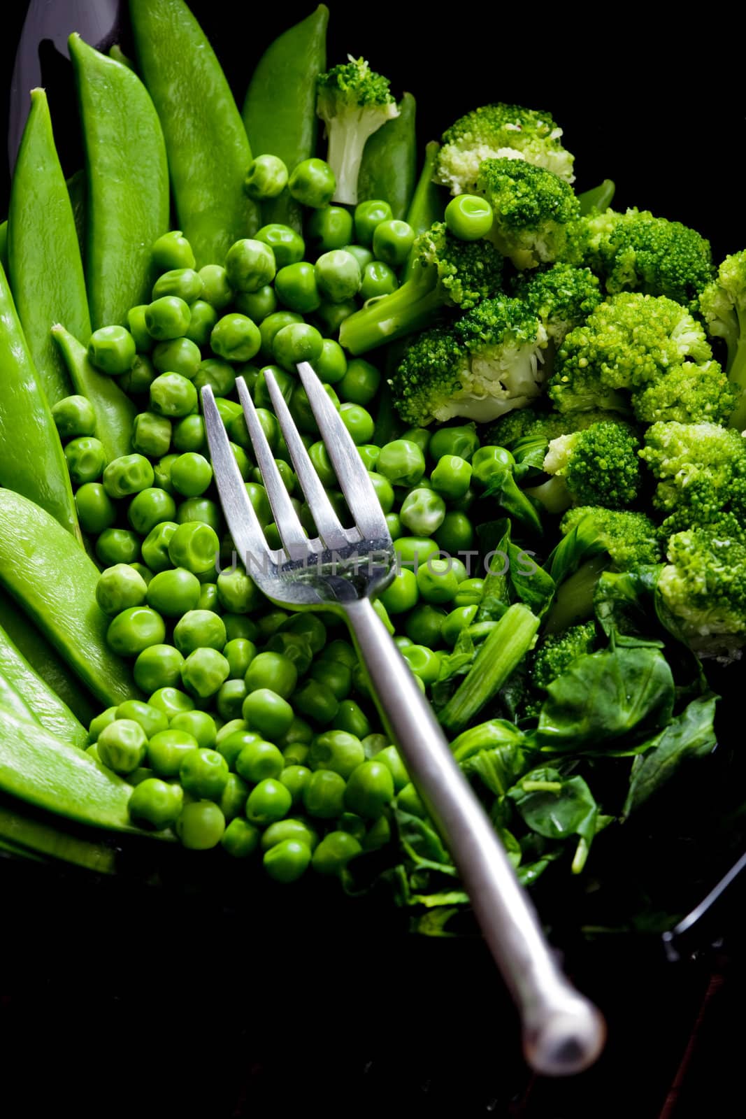 green vegetables still-life