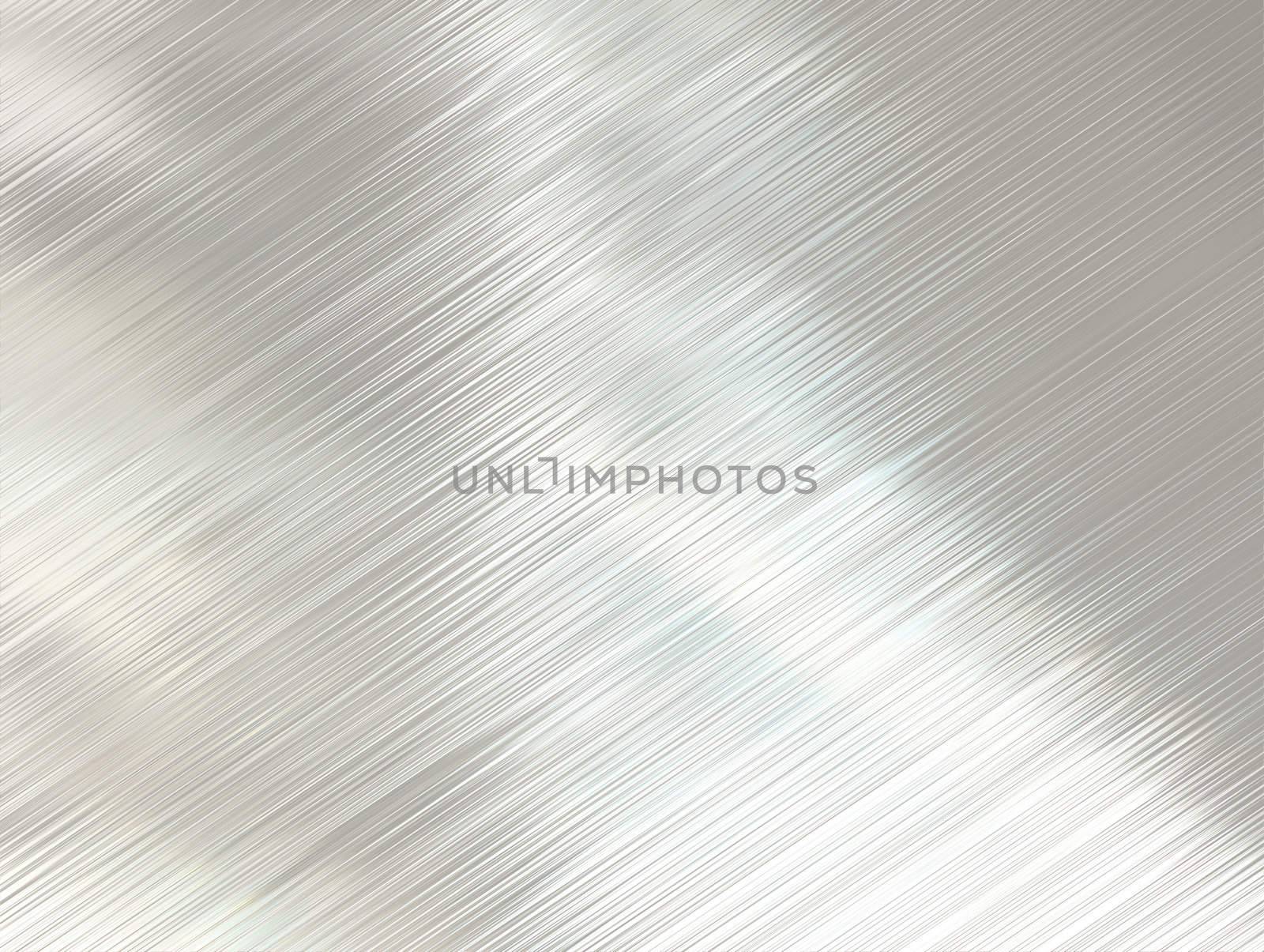 highly polished and reflective stainless steel background