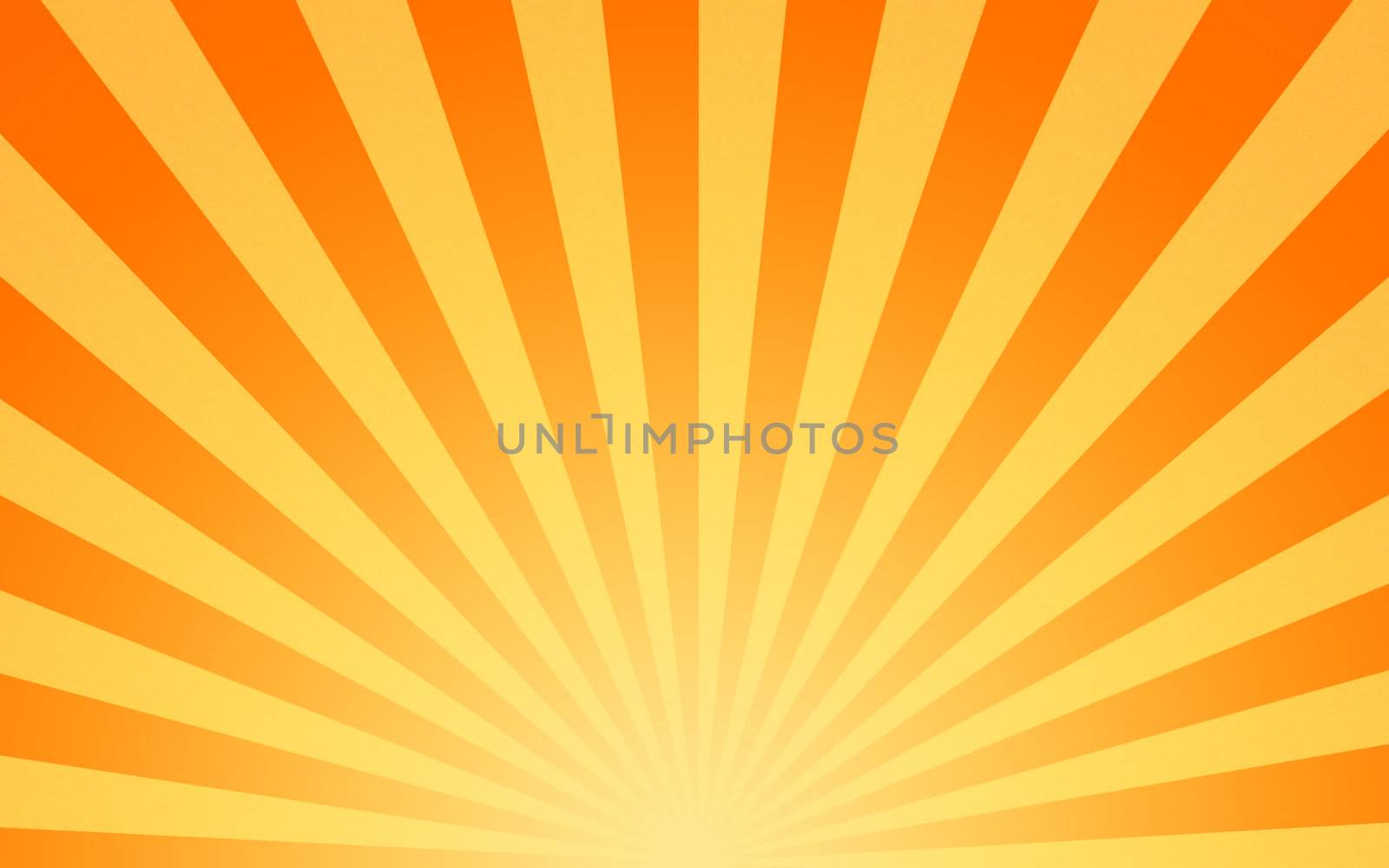 large yellow and orange image of the hot summer sun beating down