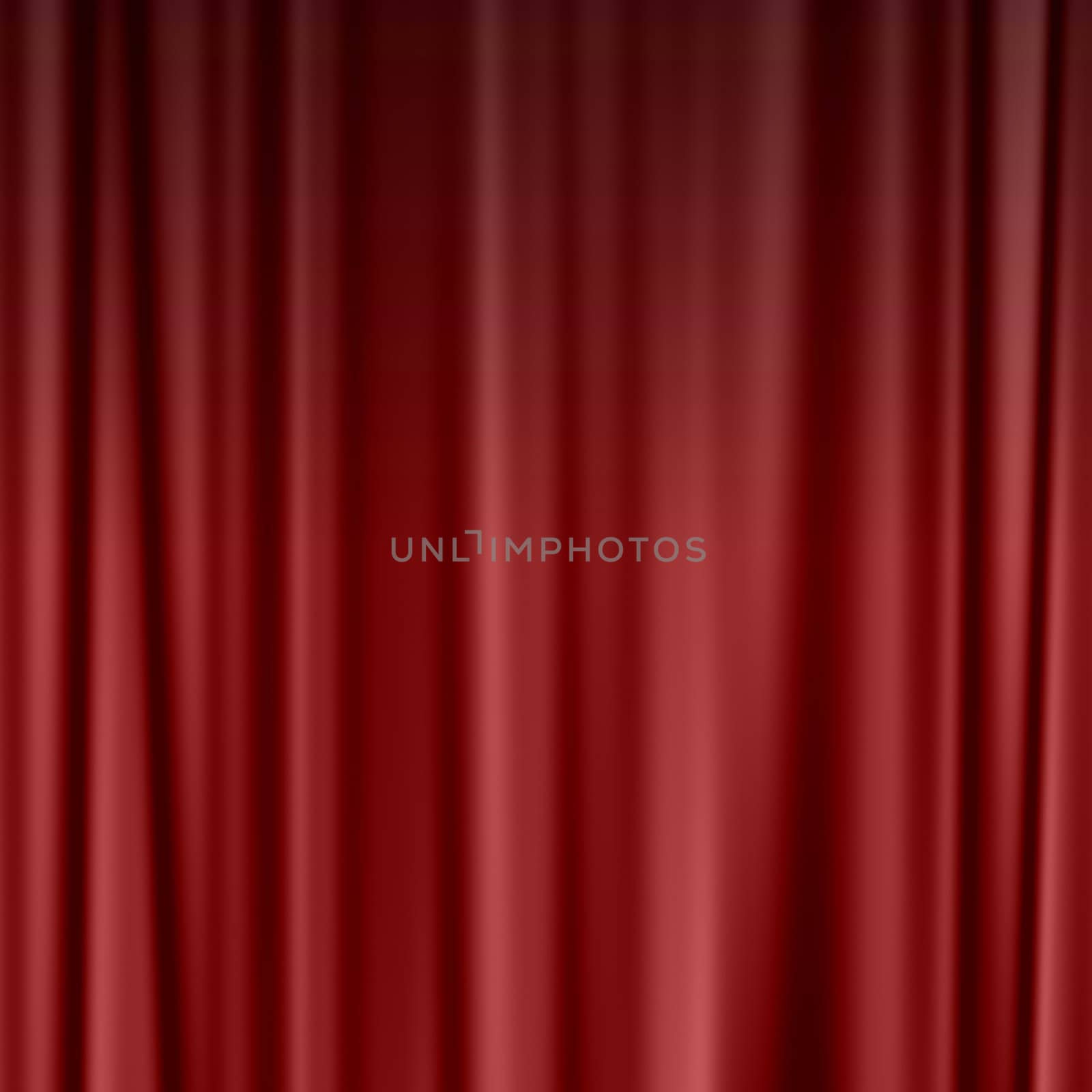 large red theatre curtain as a background