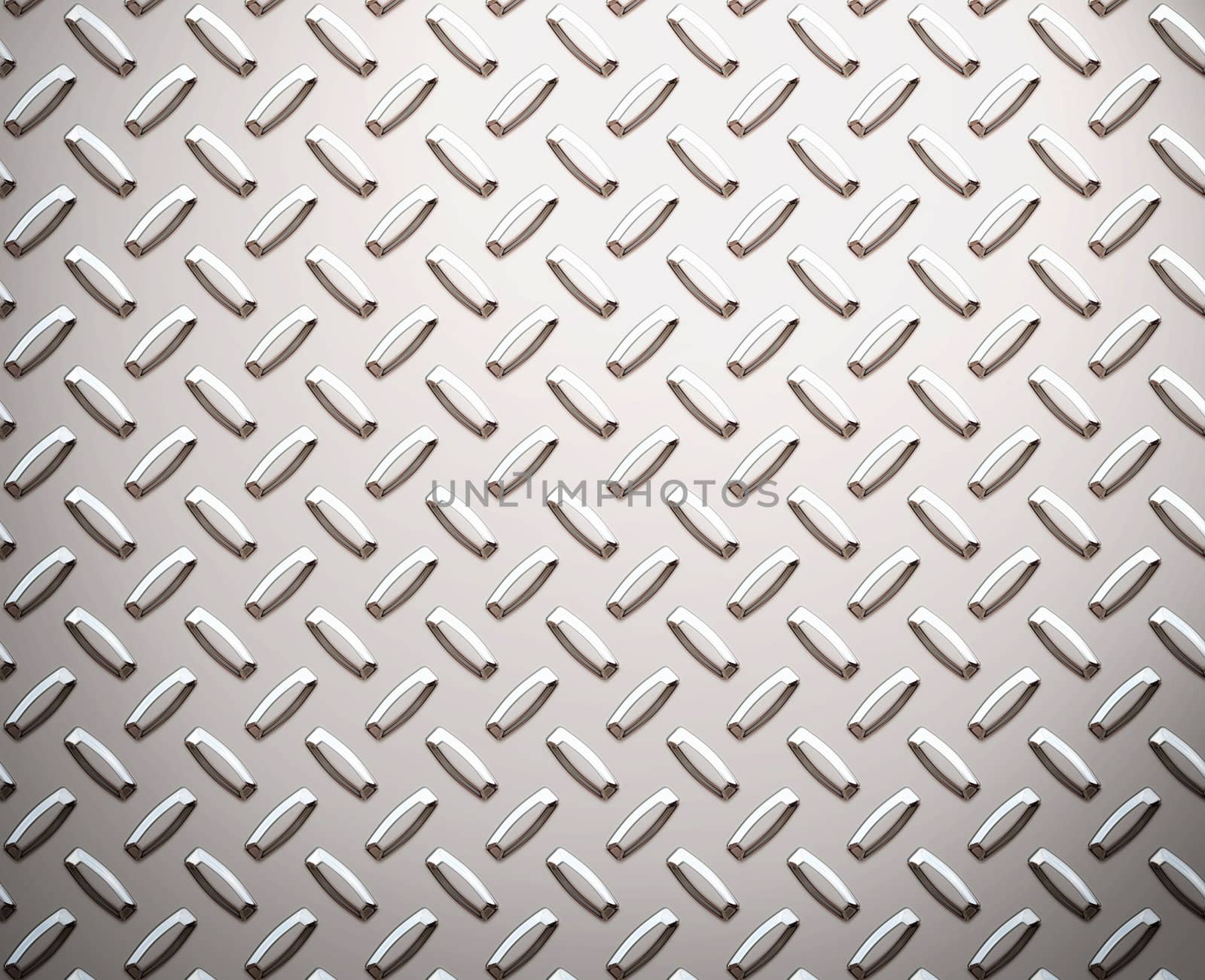 a large seamless sheet of alluminium or nickel diamond or tread plate