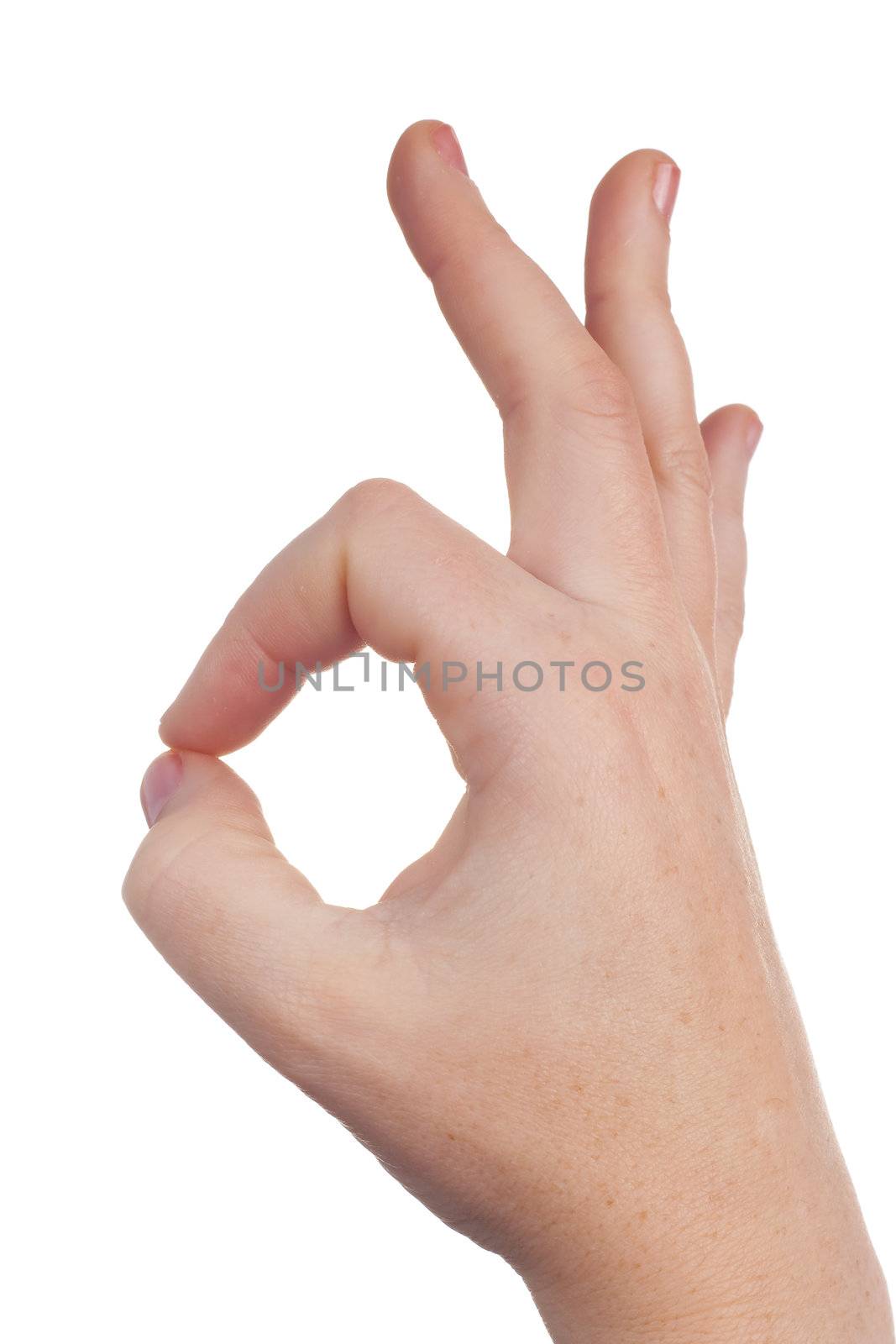 hand sign symbol by Trebuchet