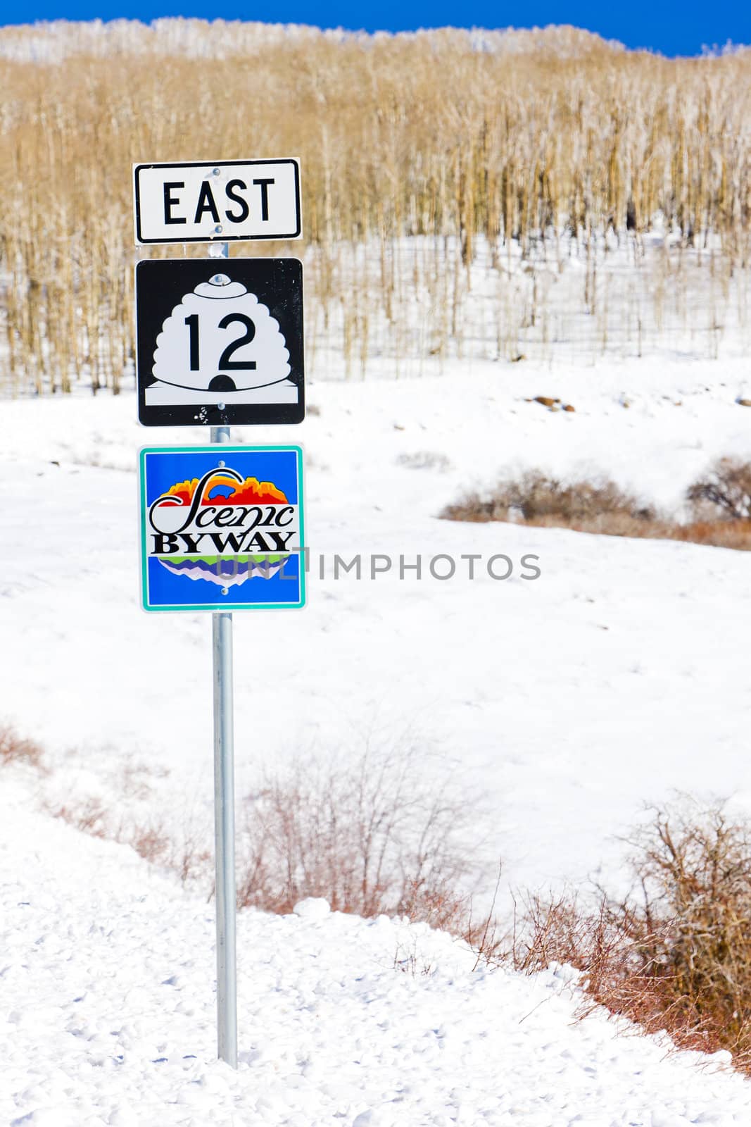 scenic road number 12, Utah, USA