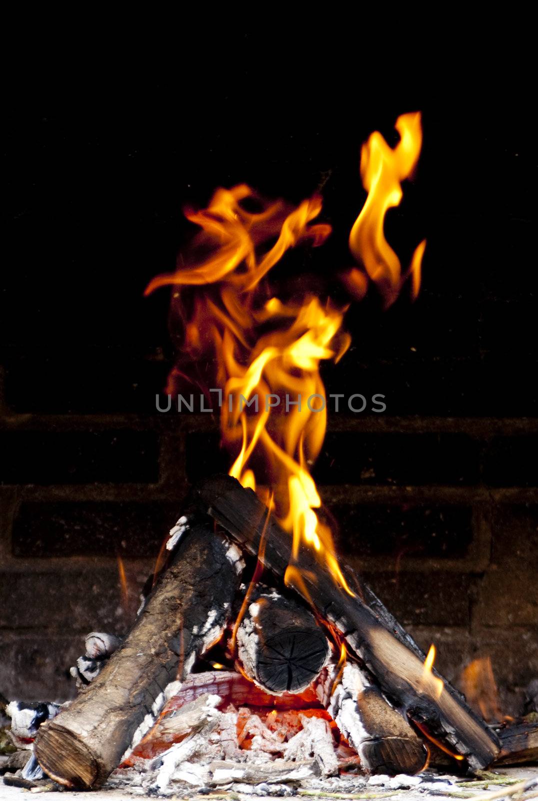 fire flames by Trebuchet