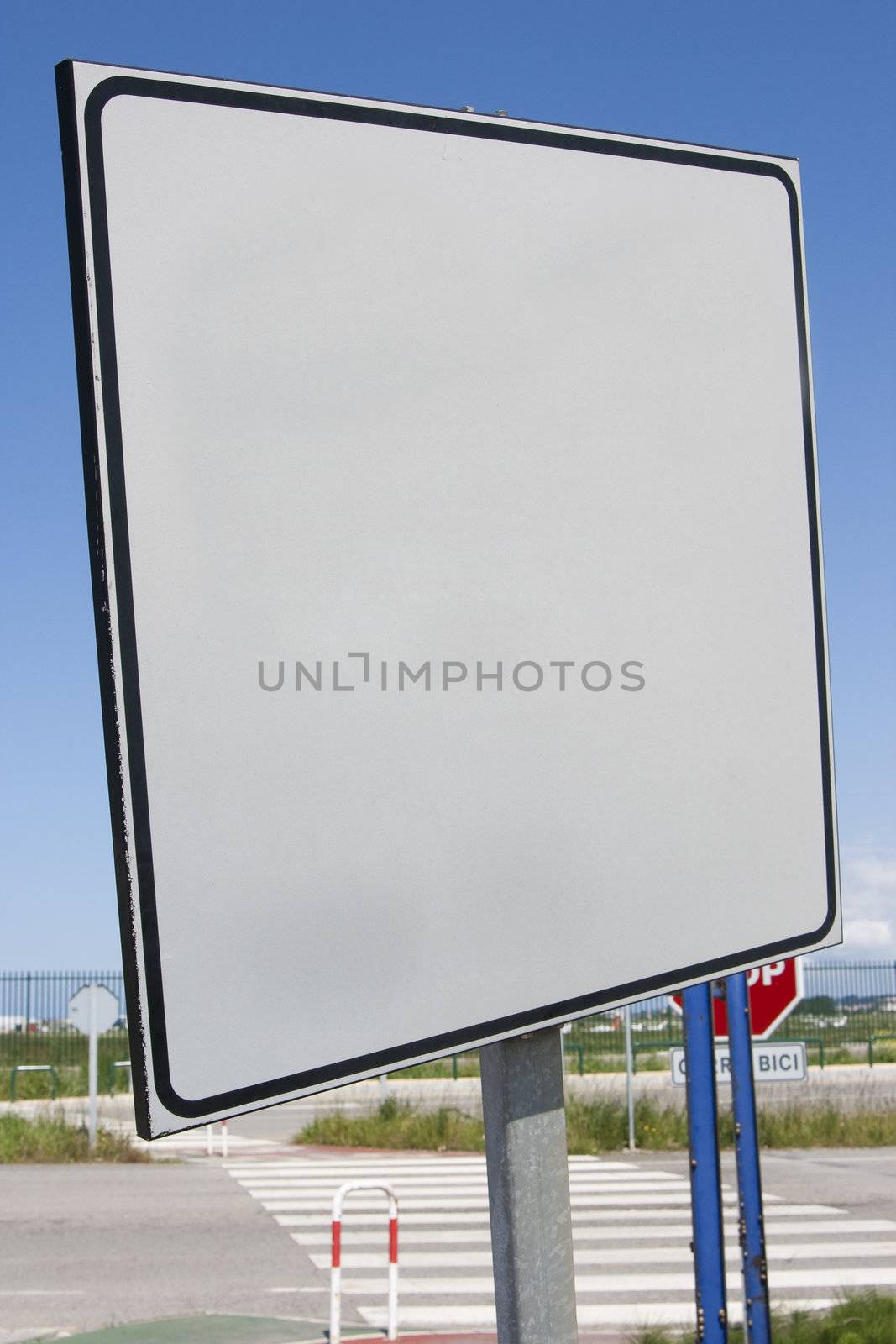 blank bulletin board by Trebuchet