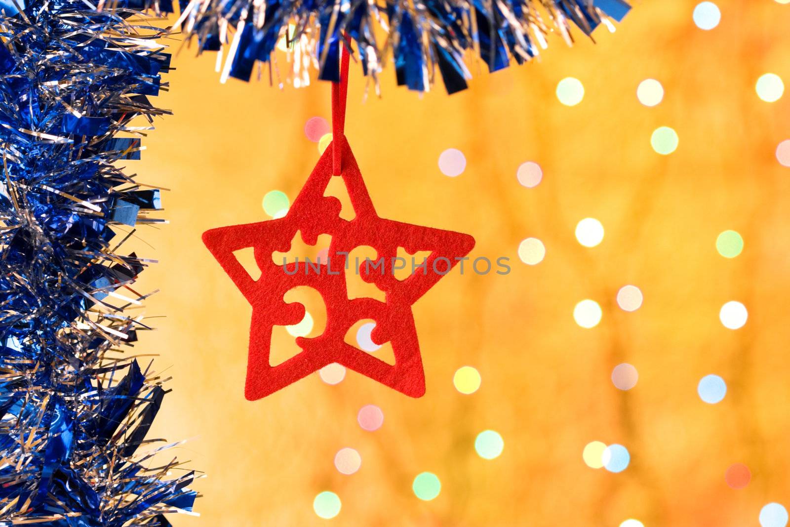 Christmas decorative star by rozhenyuk