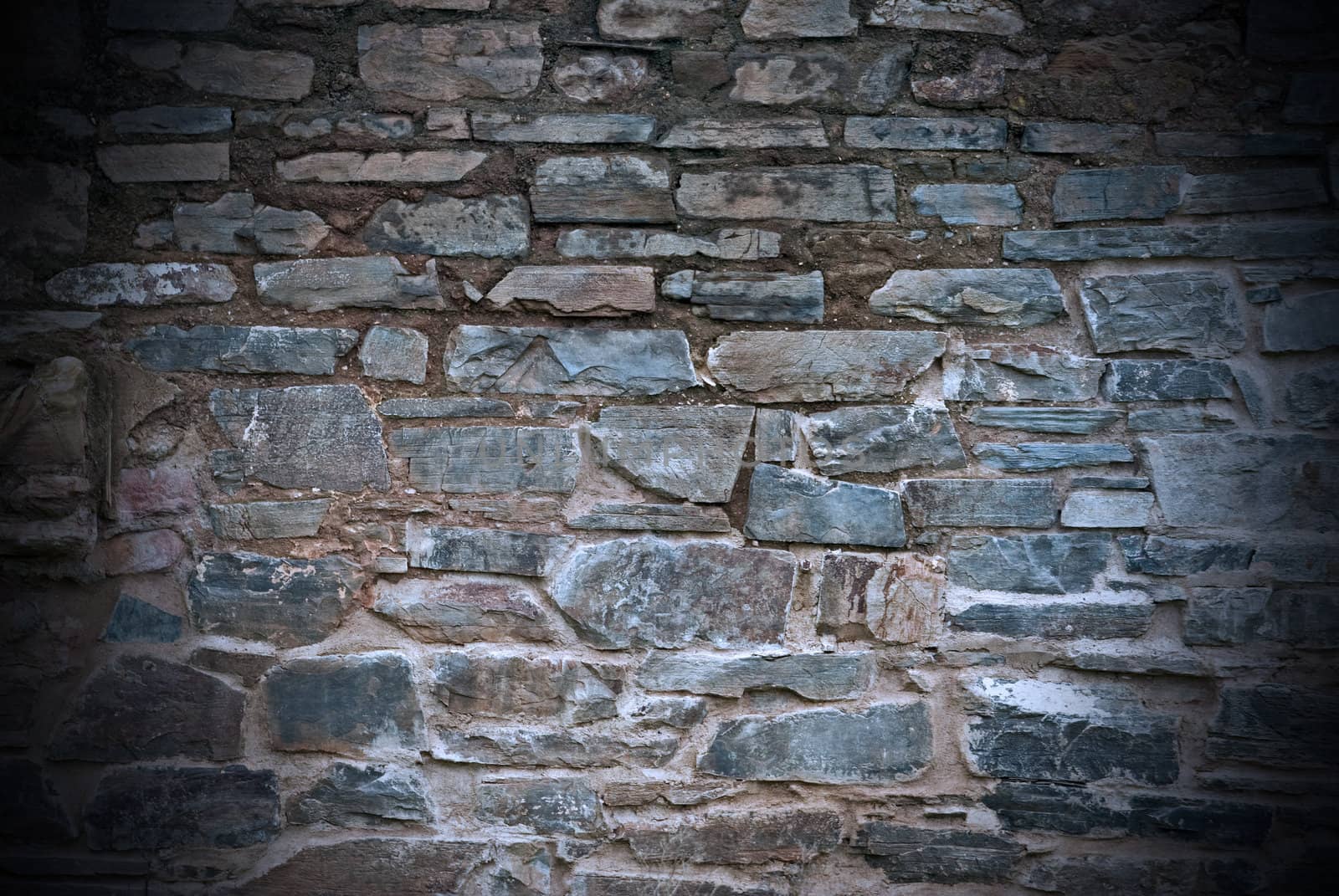 an old dirty and grungy stone wall background