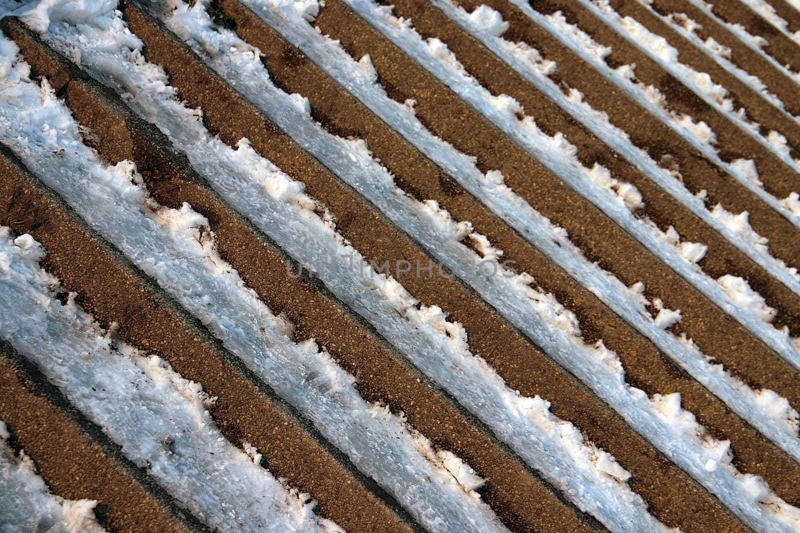 Diagonal photo of stairs abstract