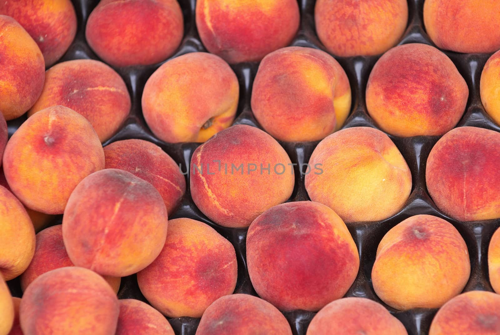 Delicious peaches by Kamensky