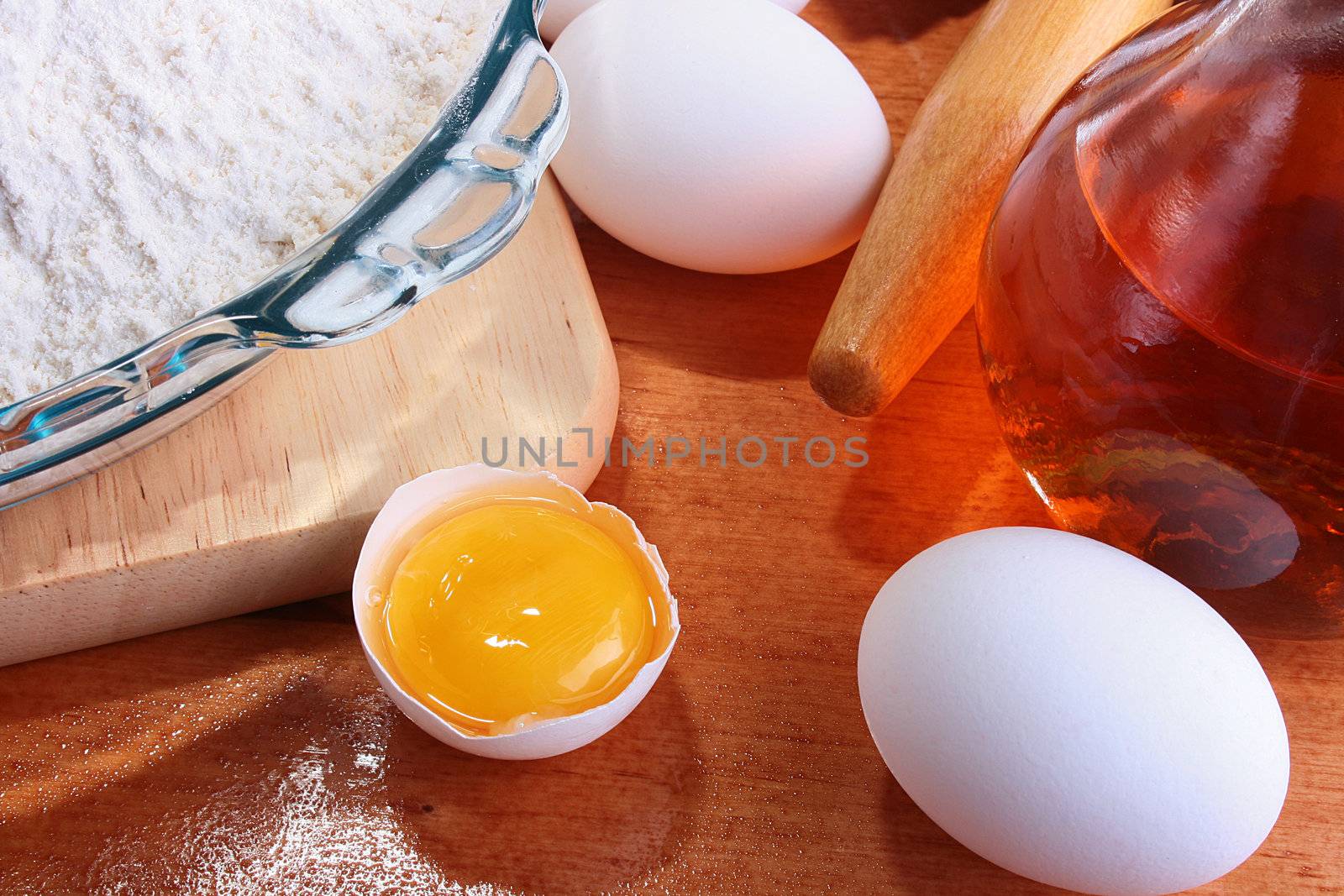 Flour and eggs by VIPDesignUSA