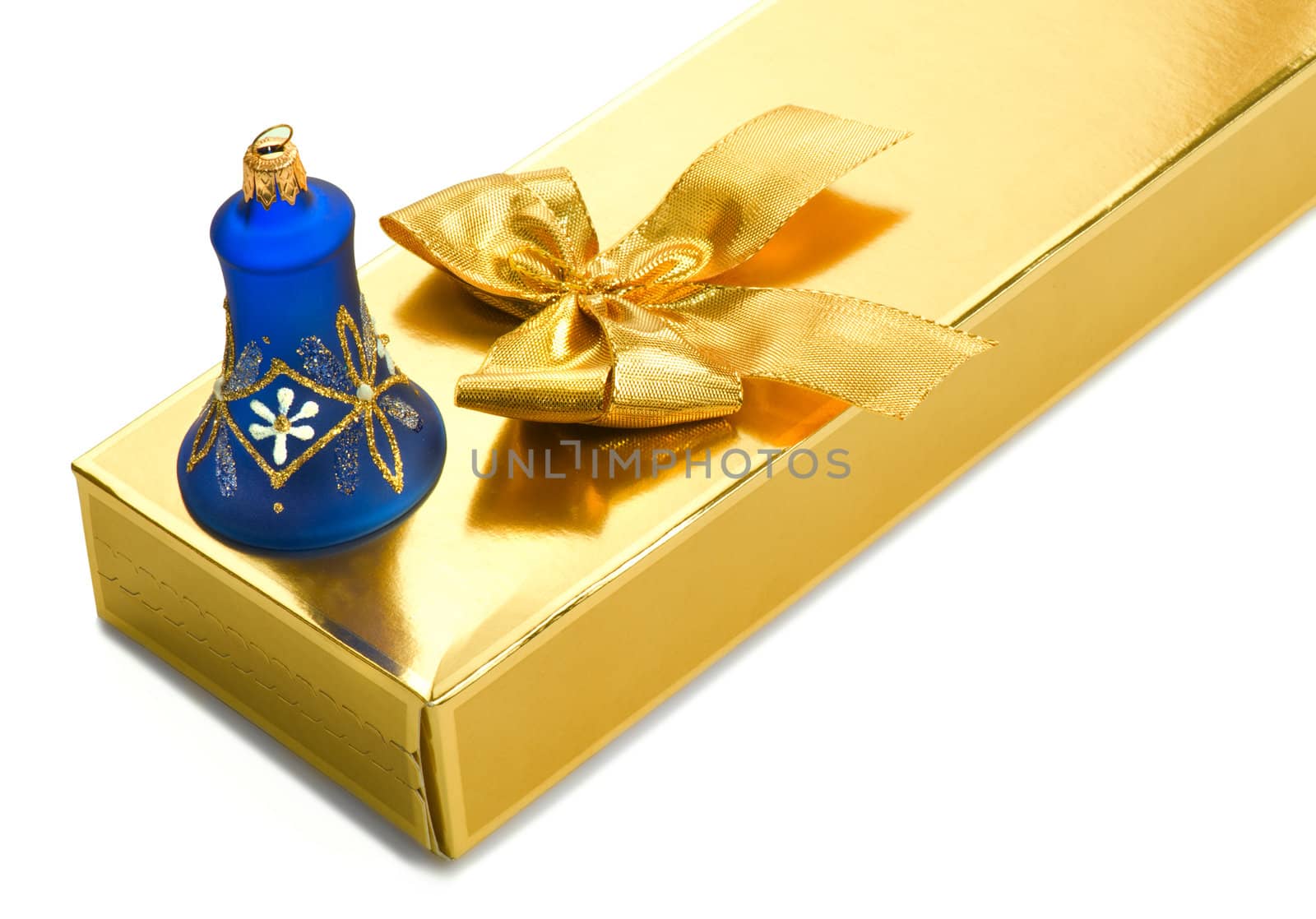 Gift box with bell by Kamensky