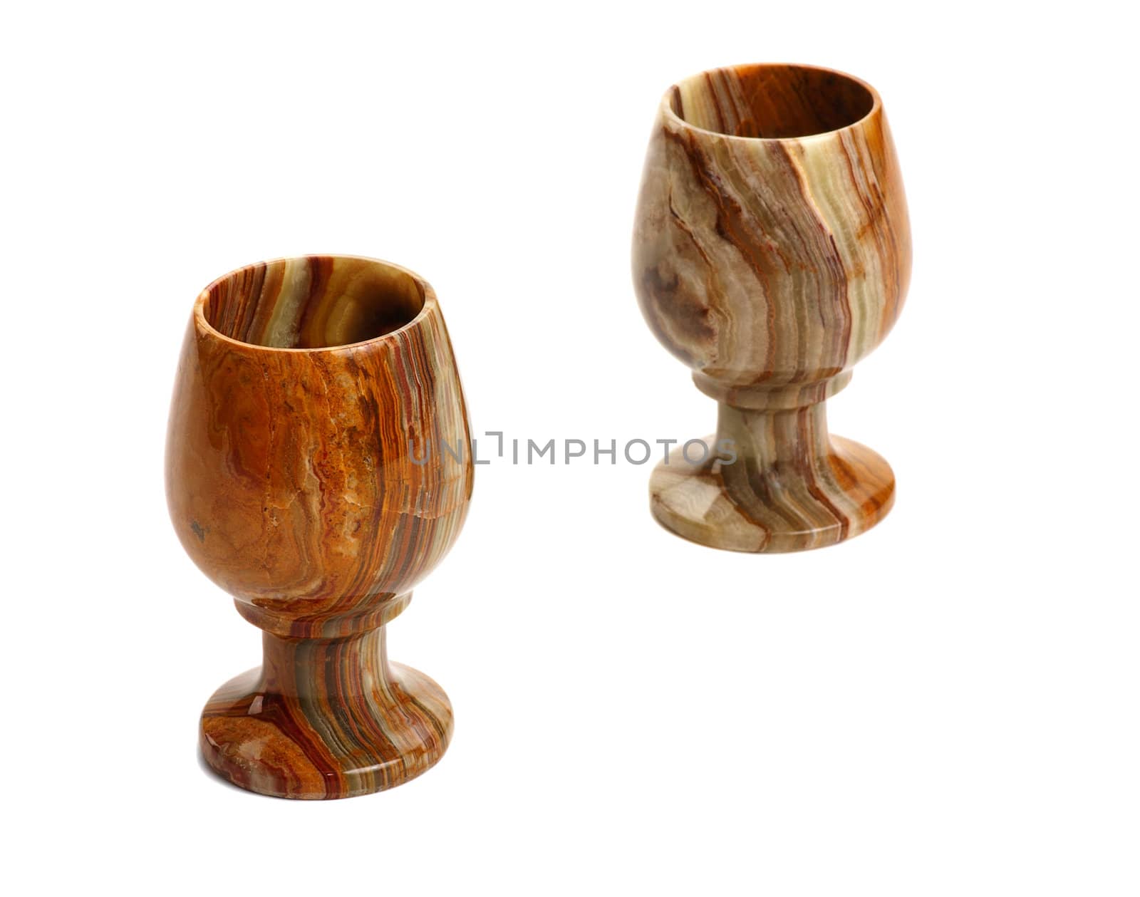 Stone wine-glasses by Kamensky