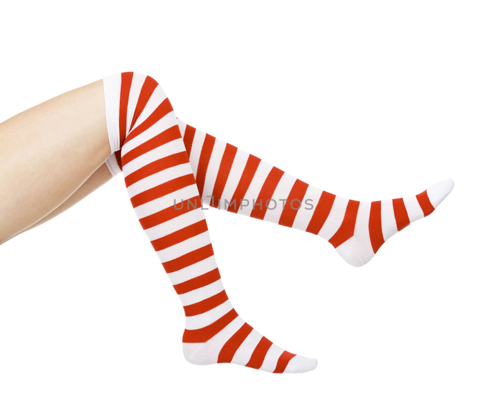 Christmas female legs by Nobilior