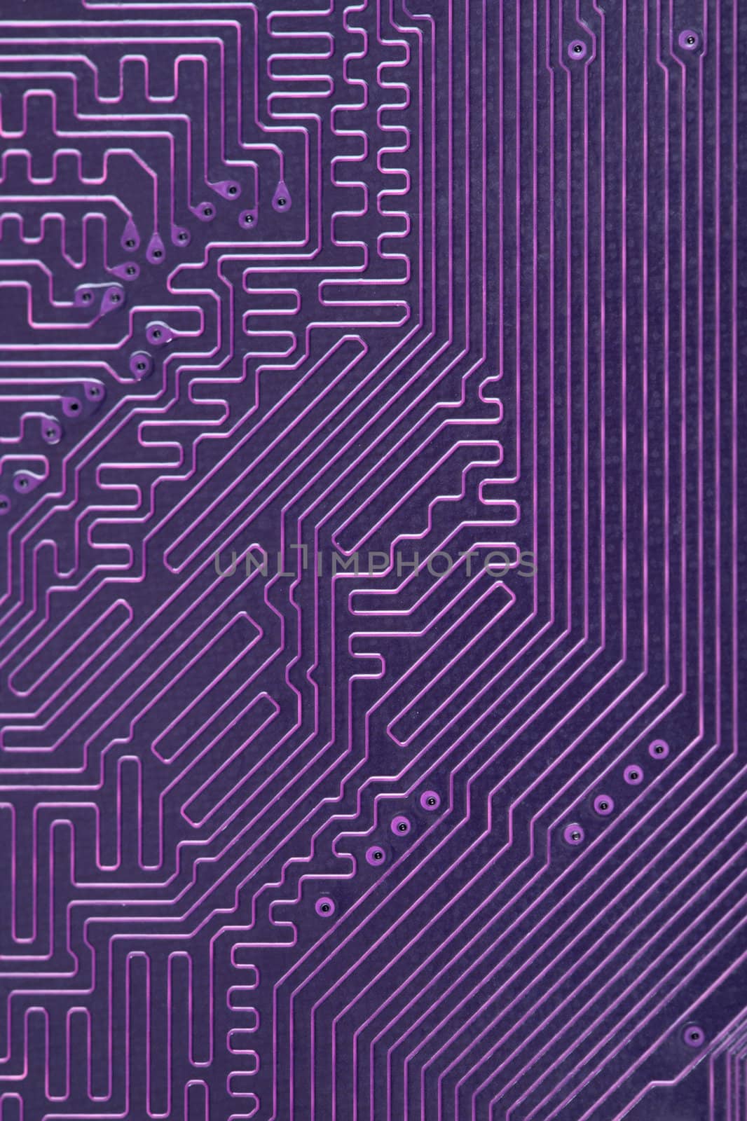 The abstract electronic technological computer violet background
