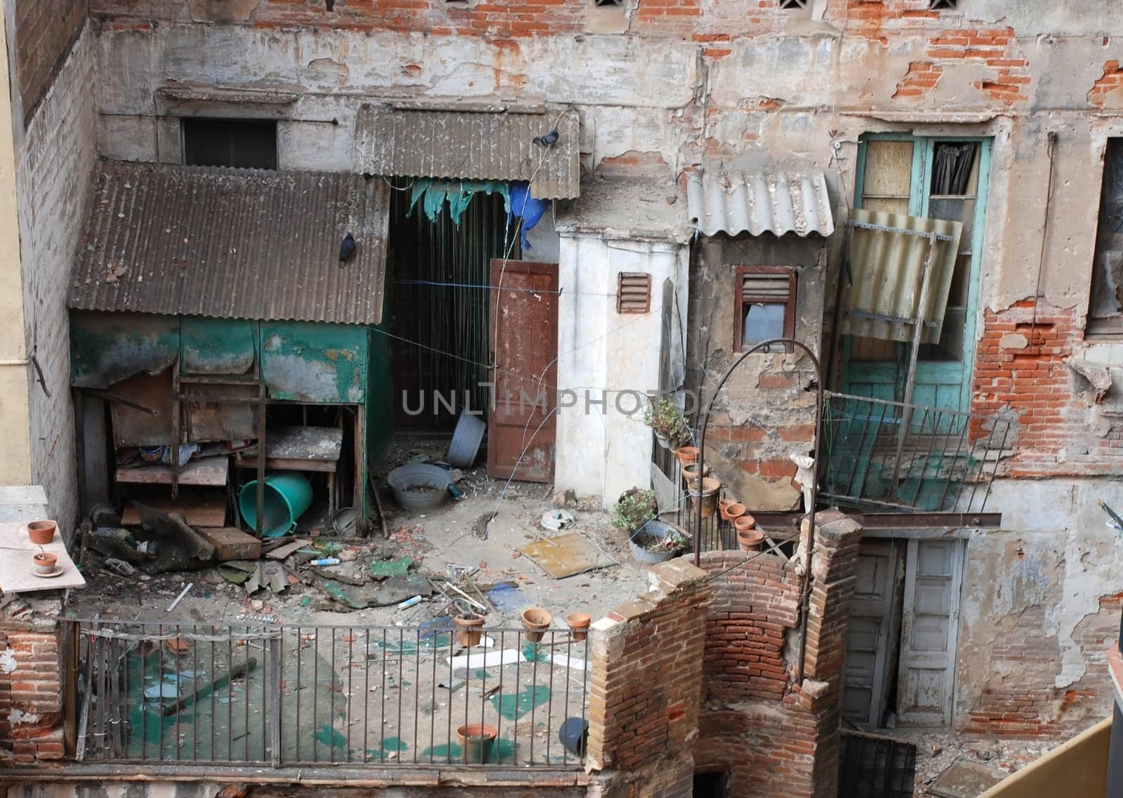 stock pictures of broken, abandoned and dilapidated buildings