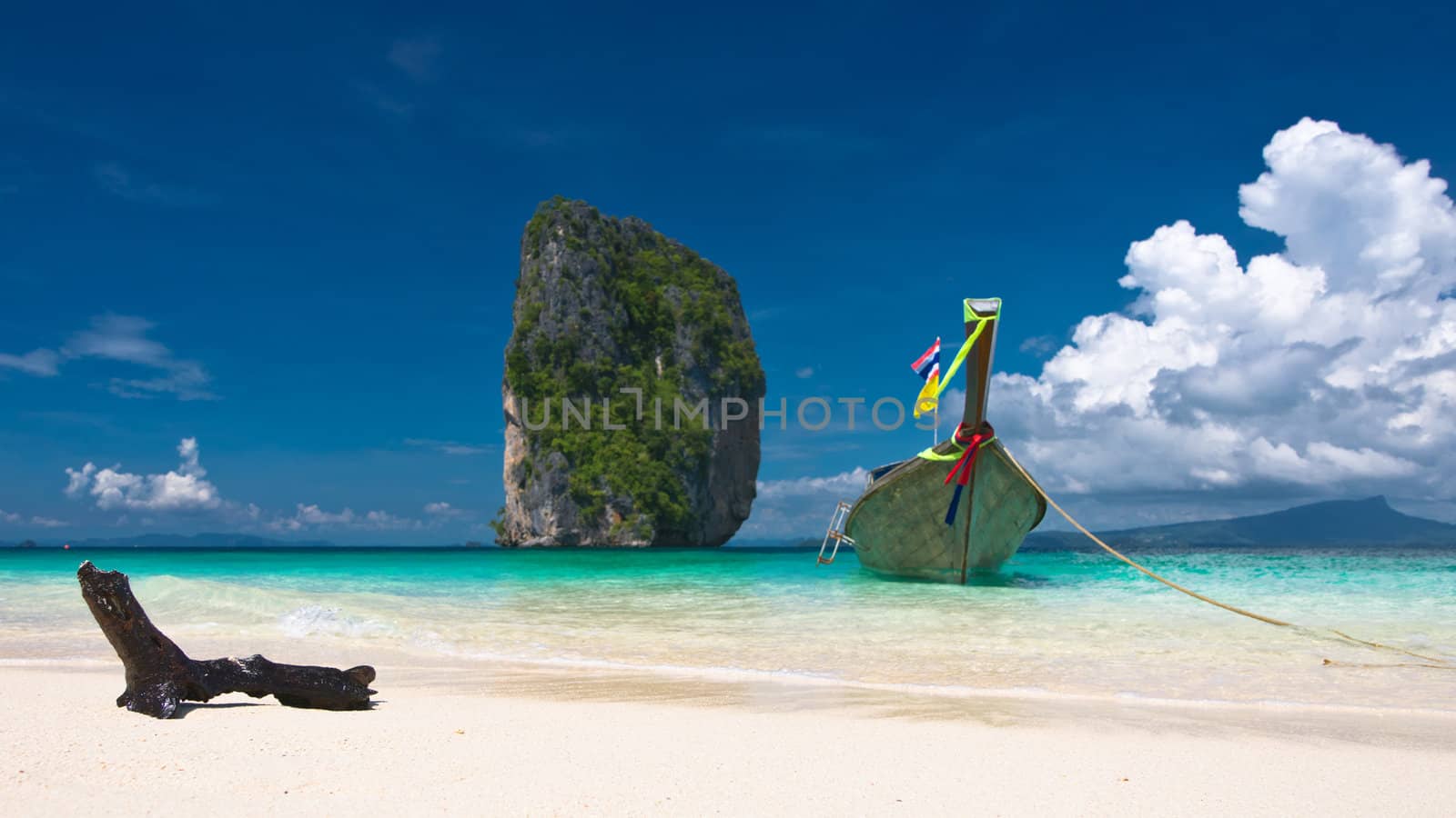 Longtail near Poda island, Krabi province, Thailand