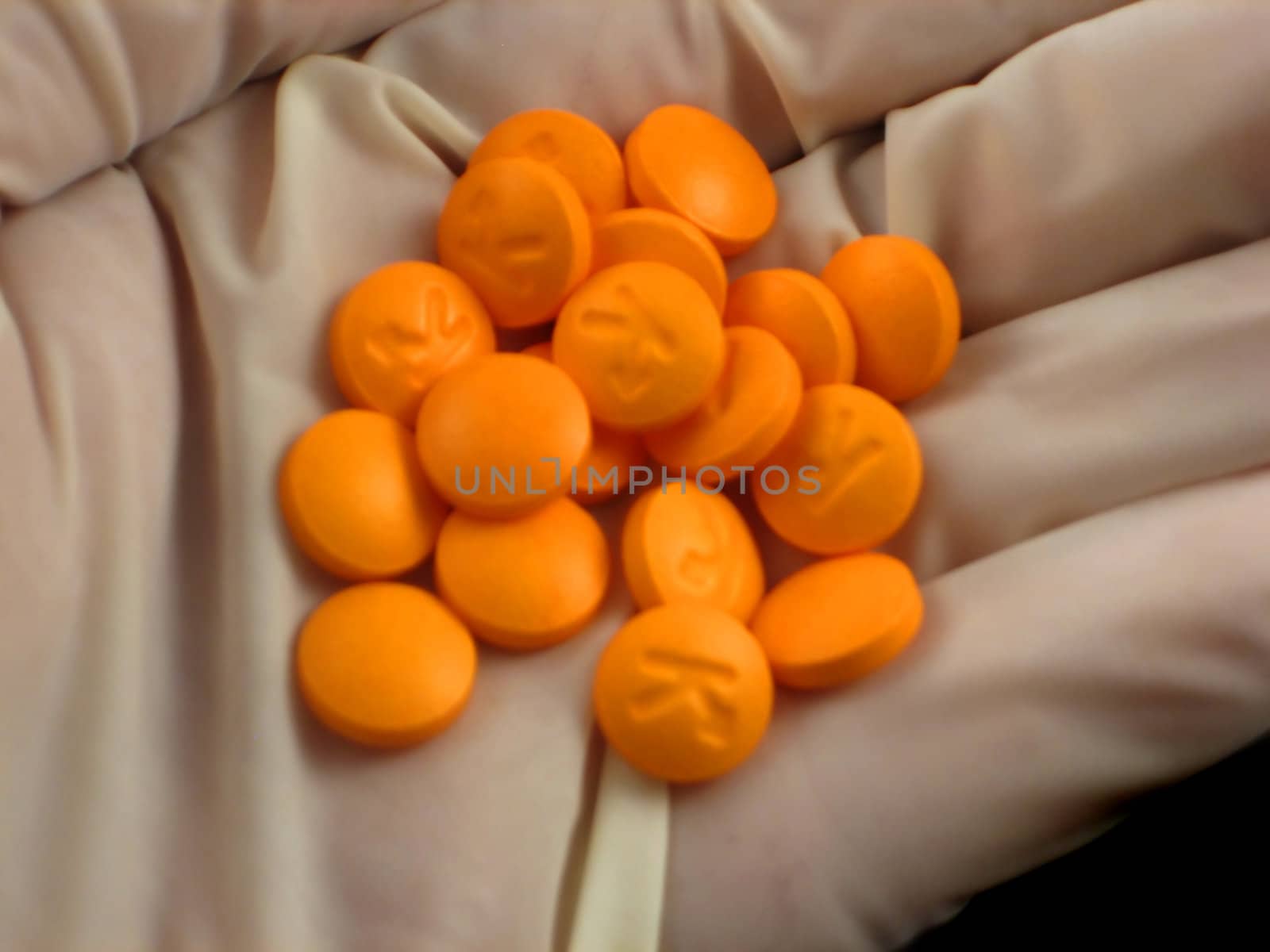 Pictures of drugs and pills being researched and developed for medical purposes