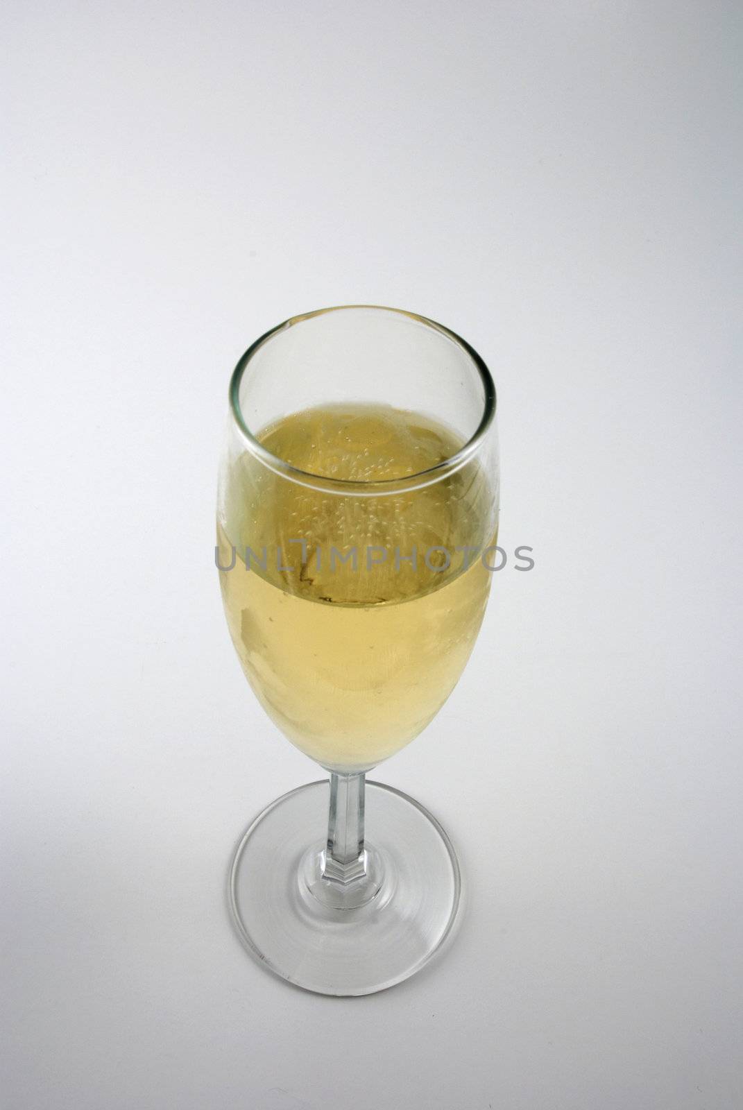 Stock pictures of a glass of champagne for a celebration