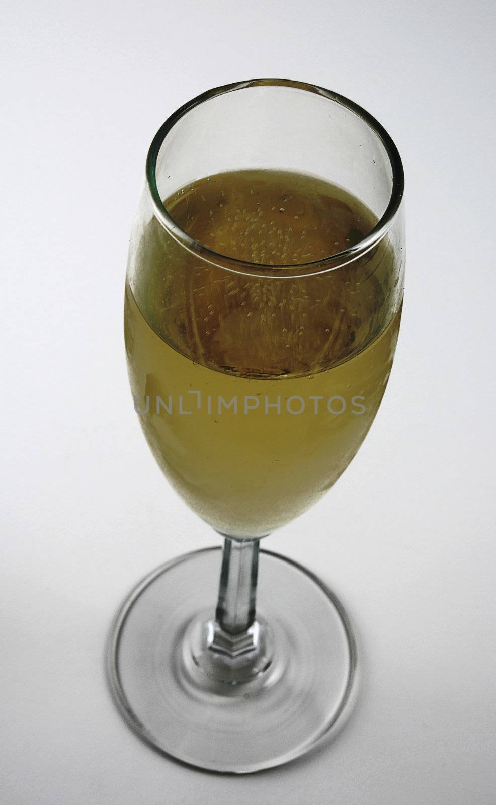 Stock pictures of a glass of champagne for a celebration