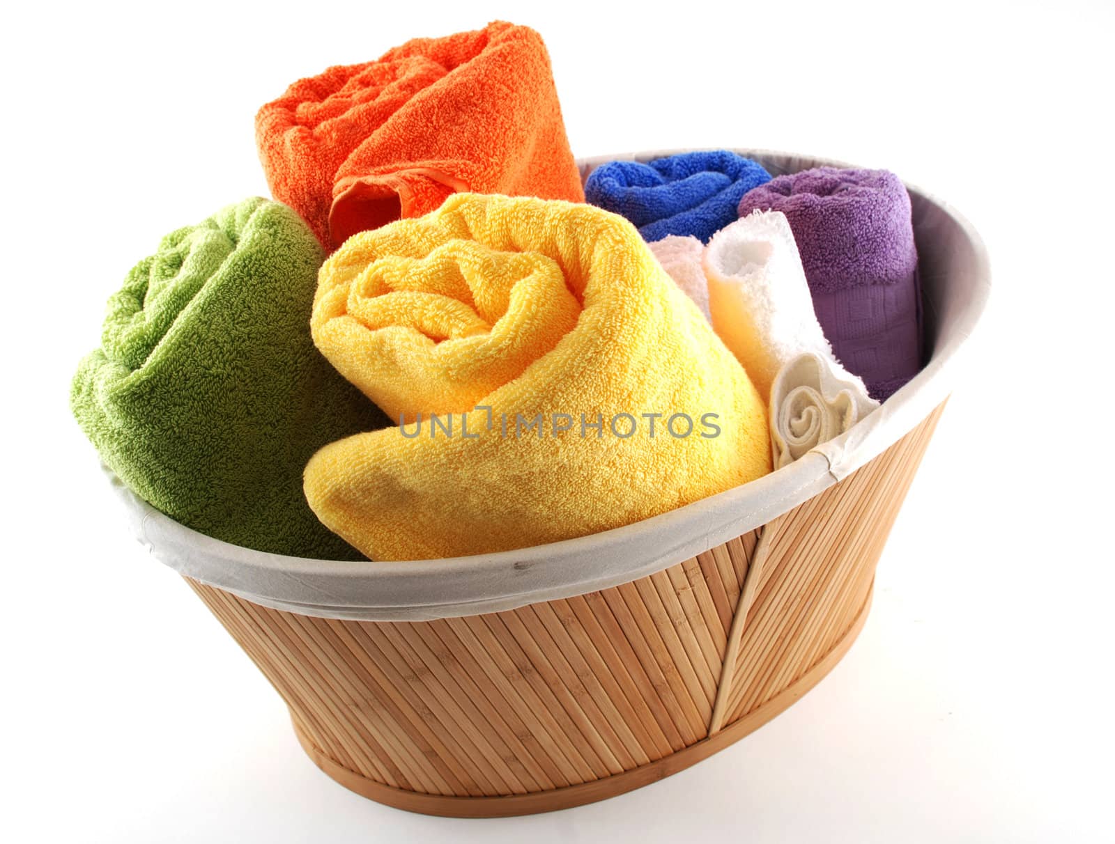 Stock pictures of bath towels and wash clothes