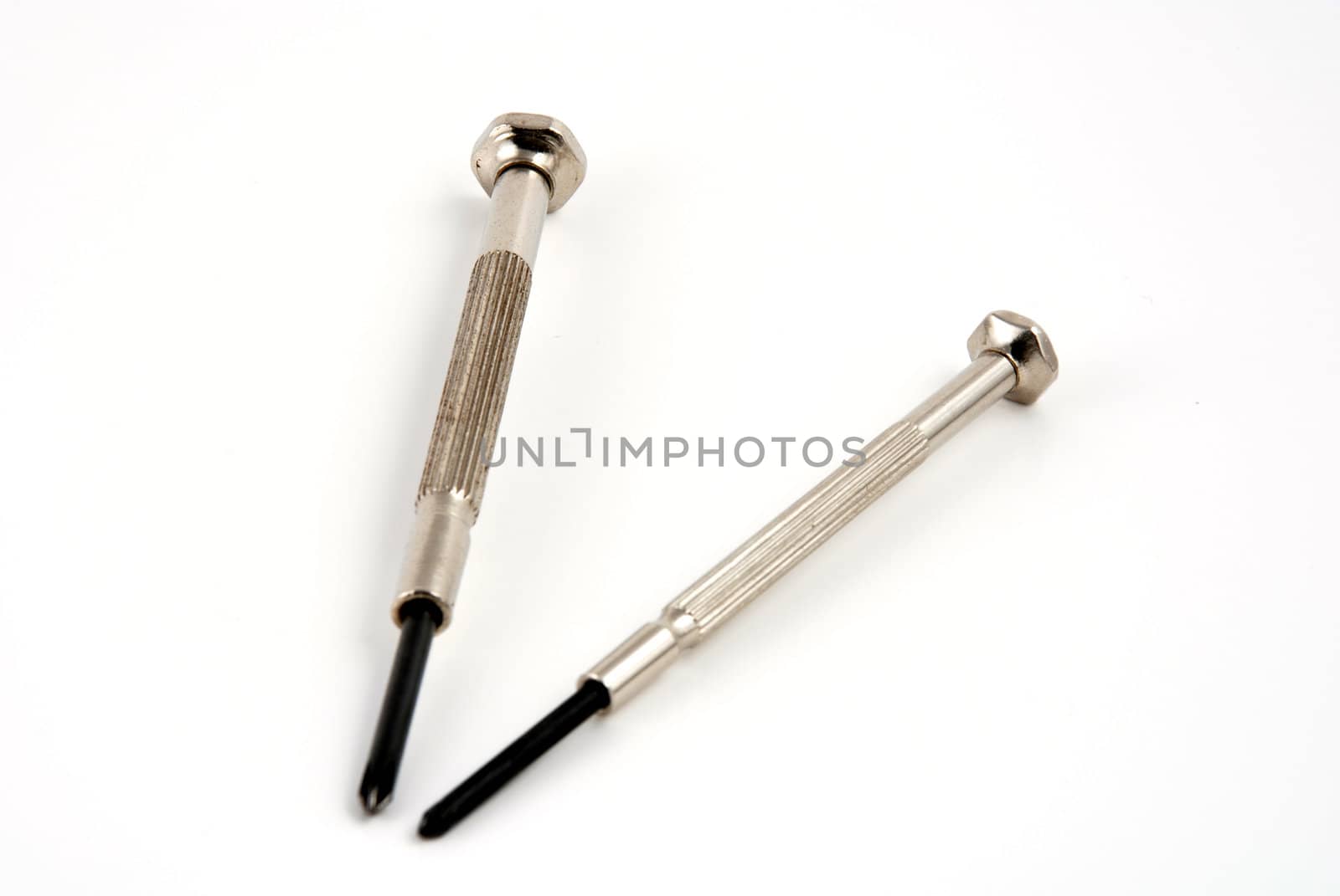 Pictures of small screwdrivers used for precission work