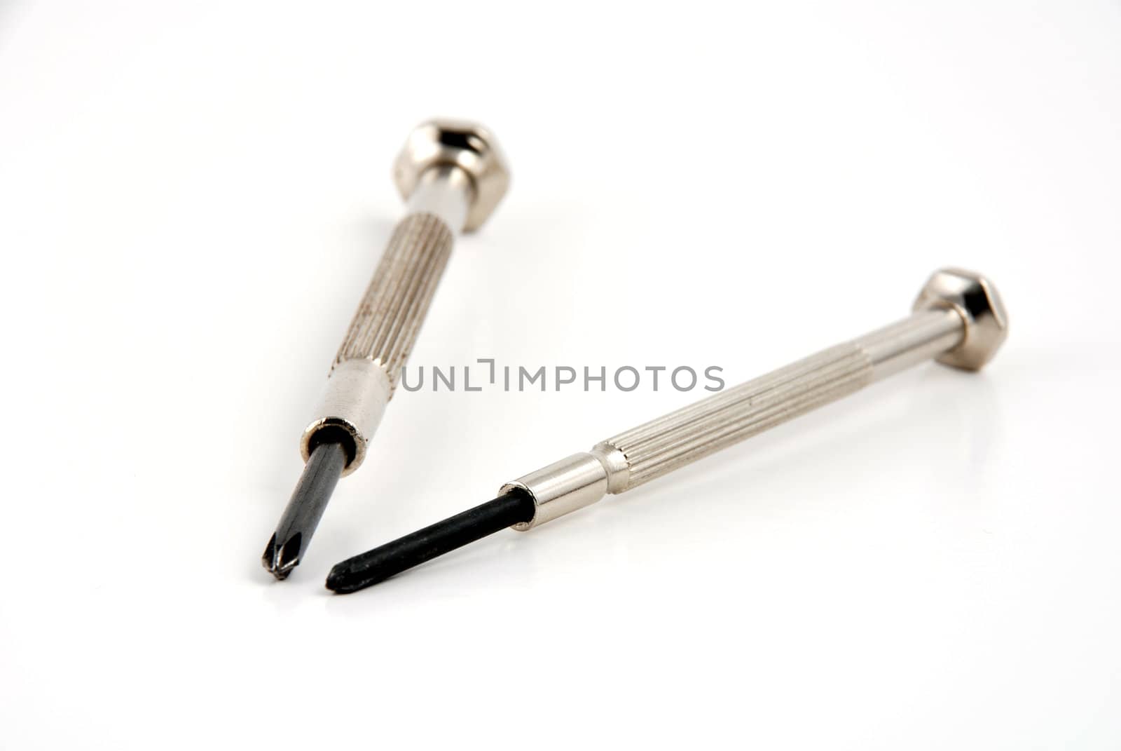 Pictures of small screwdrivers used for precission work