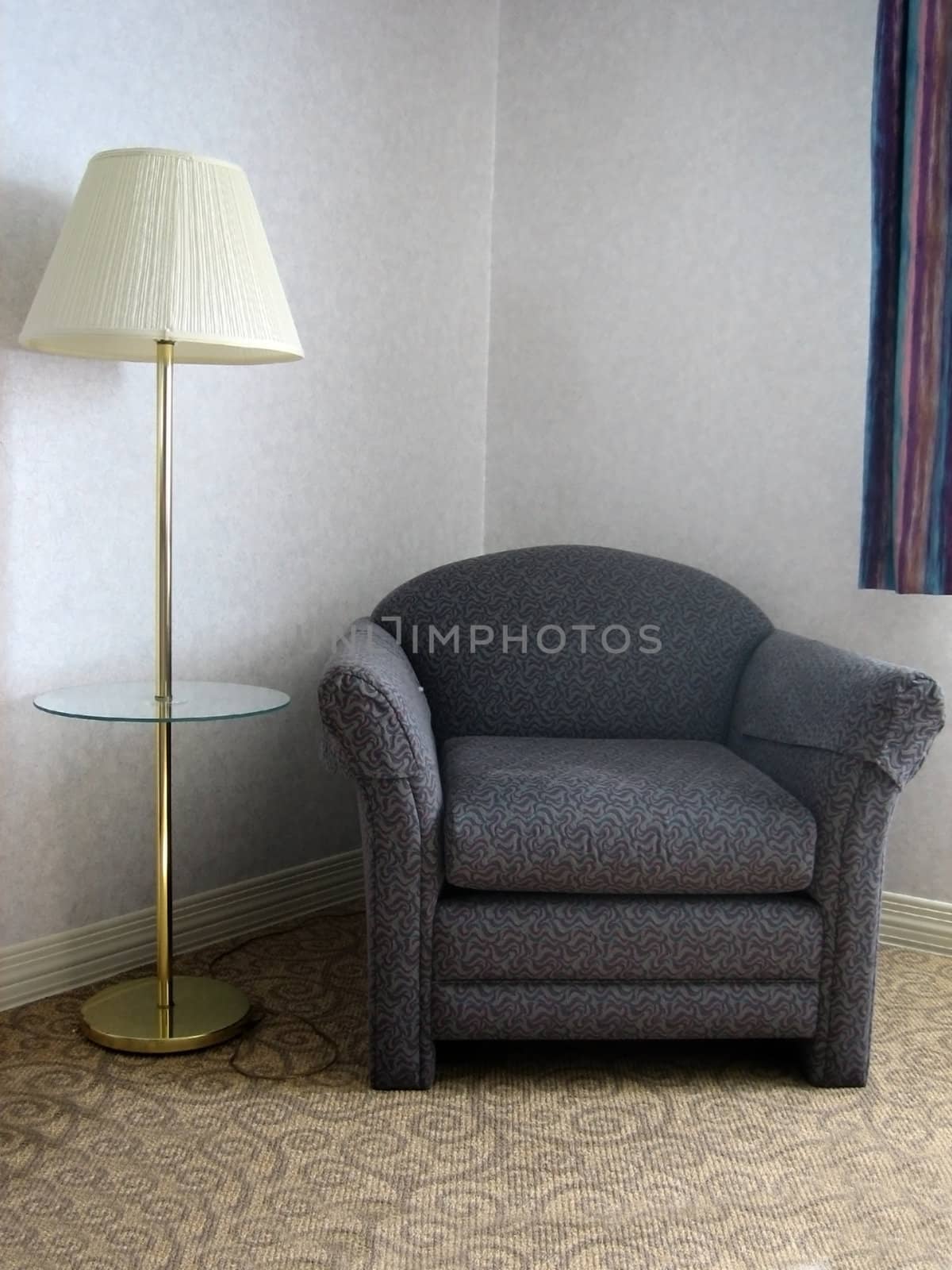 Pictures of the interior of a hotel room