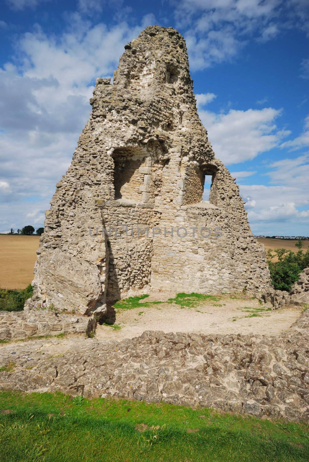 ruins of stone castle