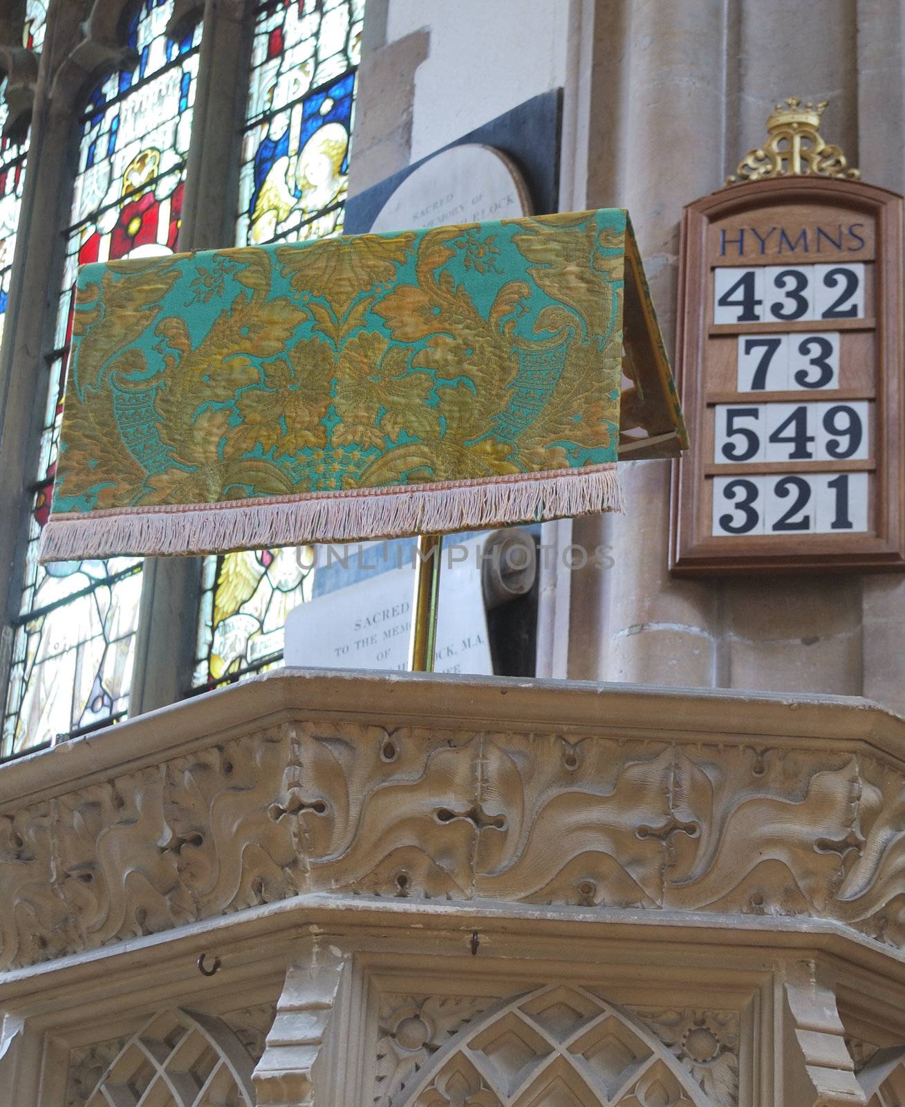 Pulpit and hym Numbers