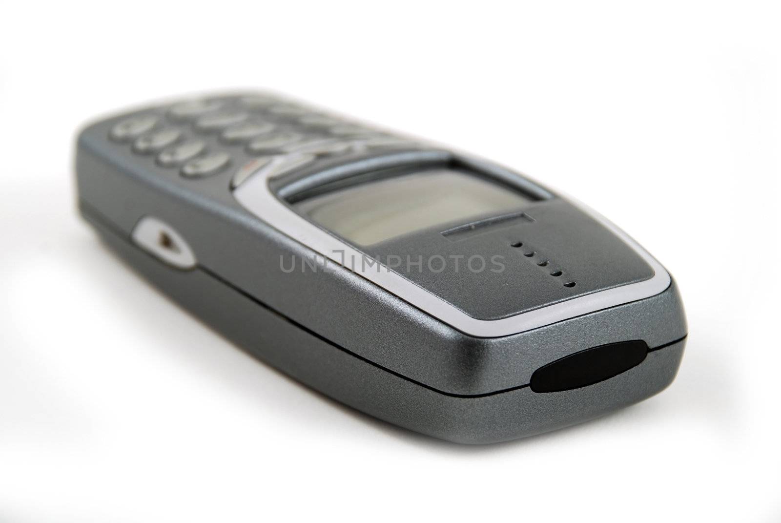 stock pictures of the components for a typical cell phone