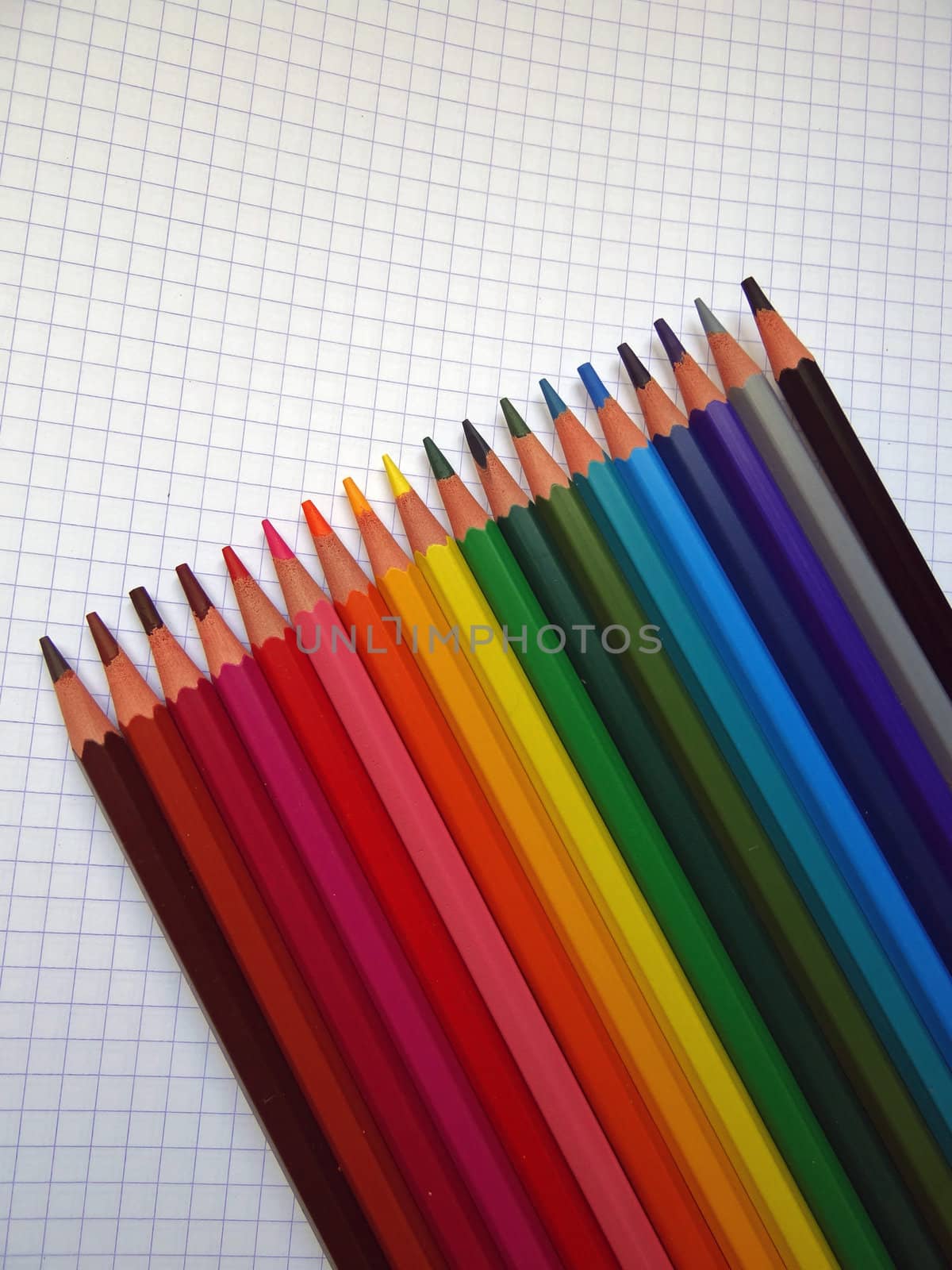 colored pencils