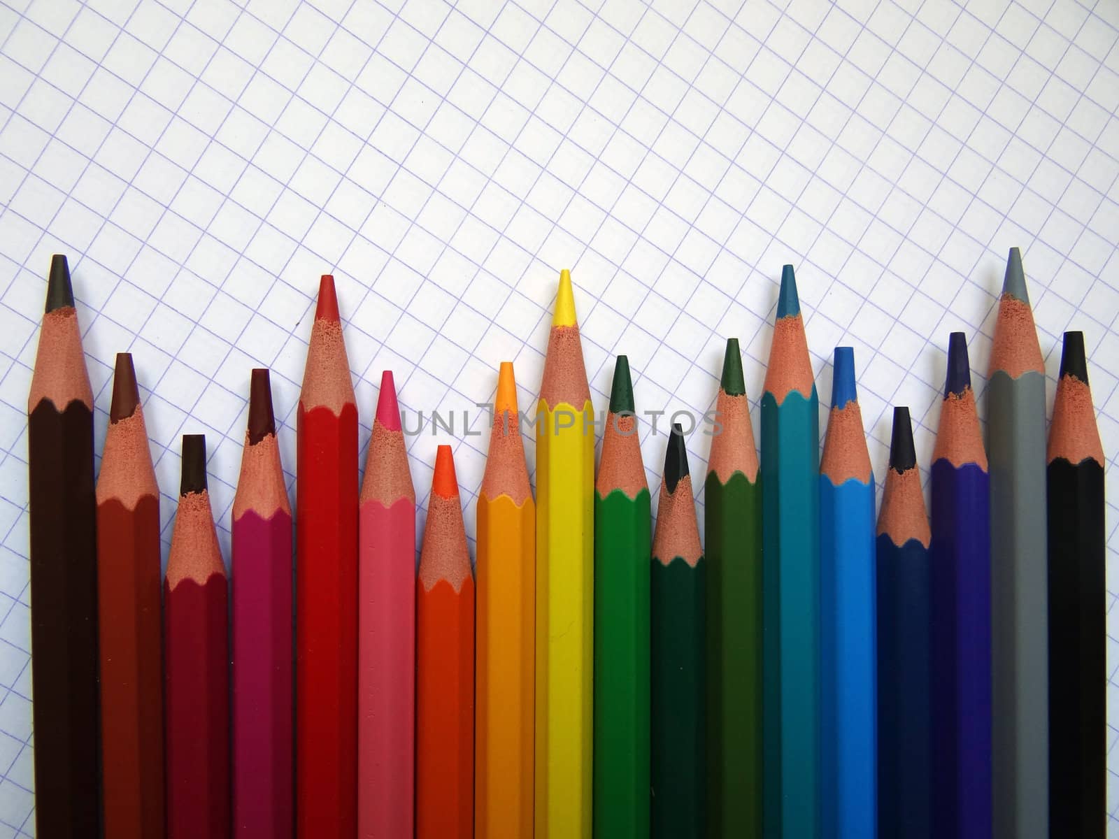 colored pencils