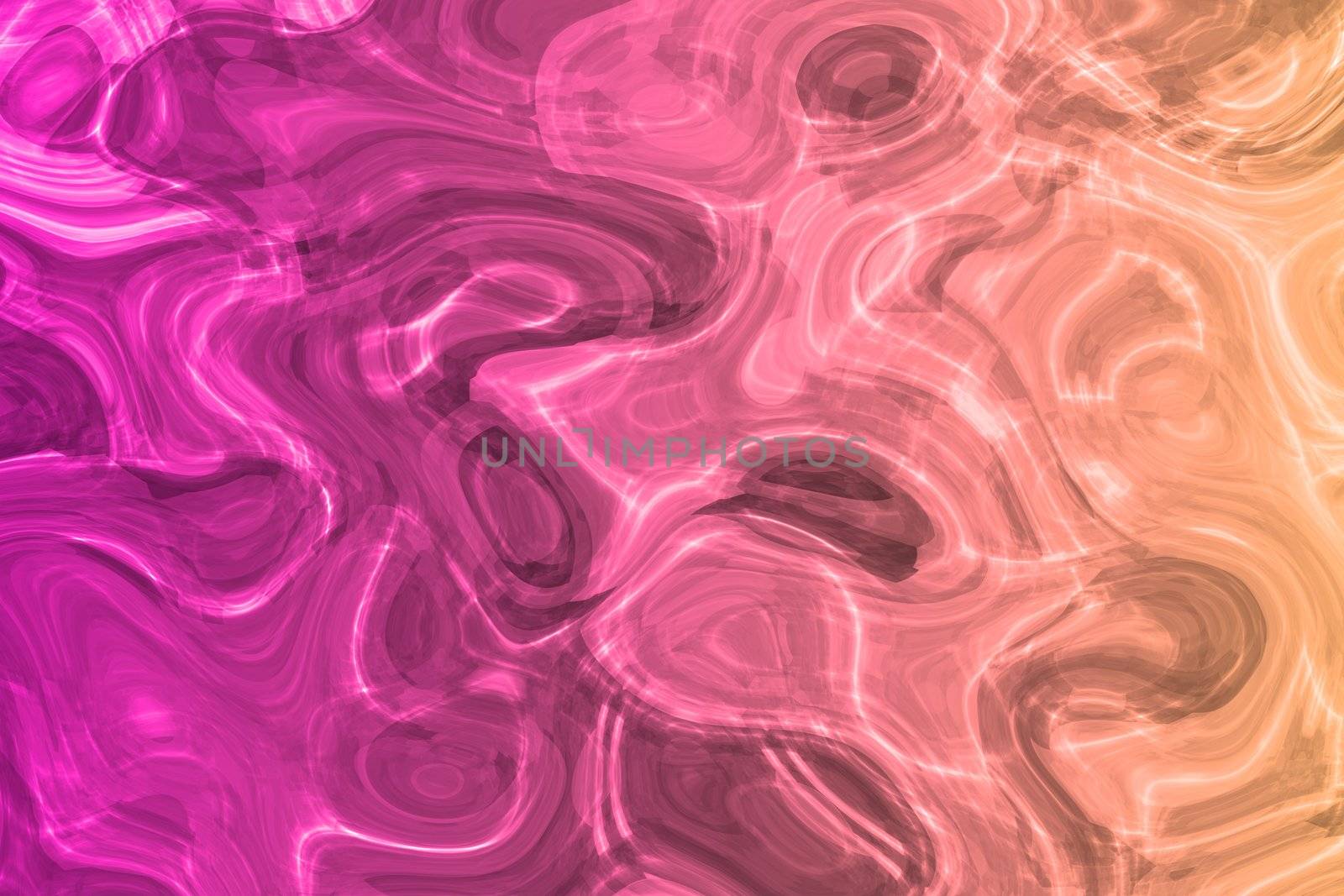 Alien Soothing Liquid Metal Water Abstract Background