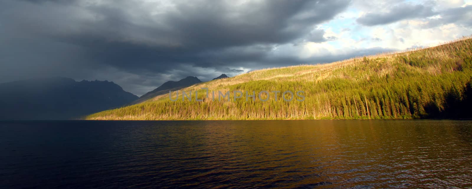 Kintla Lake - Glacier National Park by Wirepec