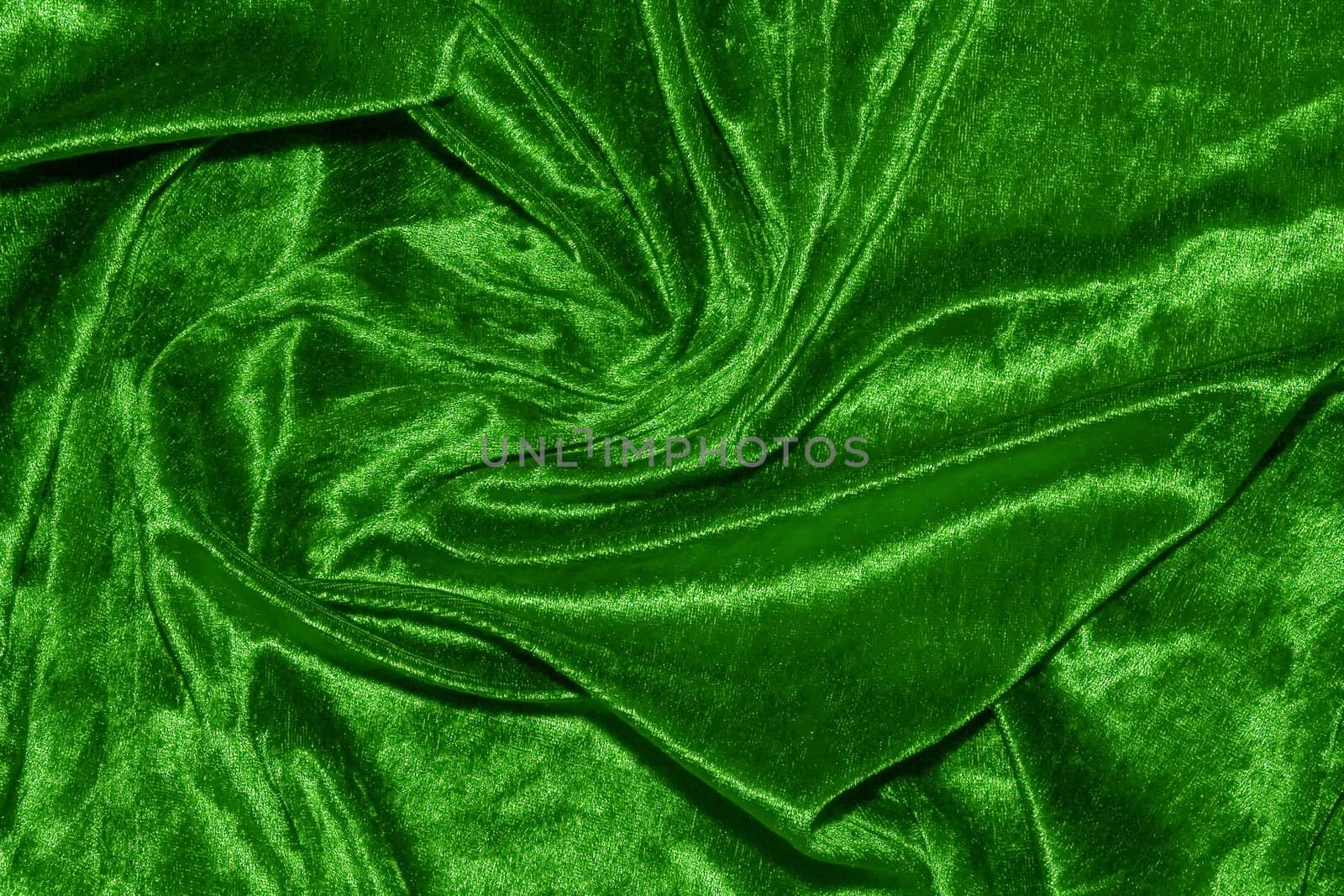 Green color velvet abstract background
