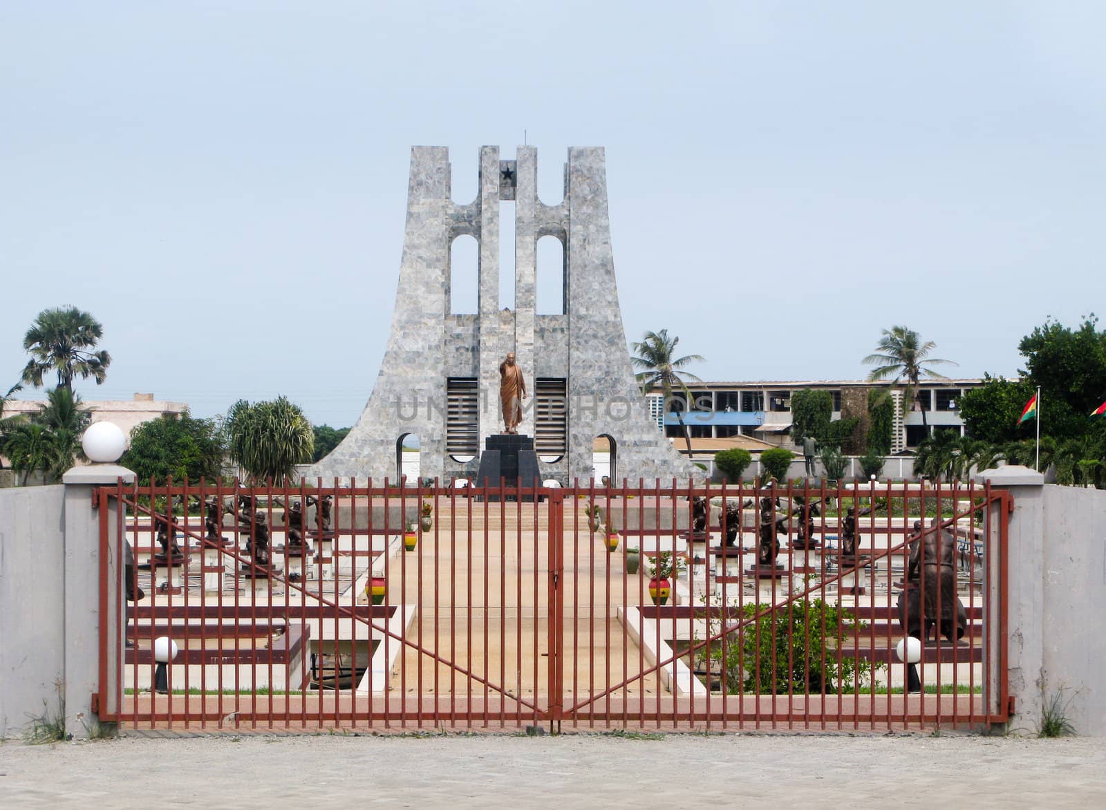 Memorial to Kwame Nkrumah in Accra Ghana by steheap