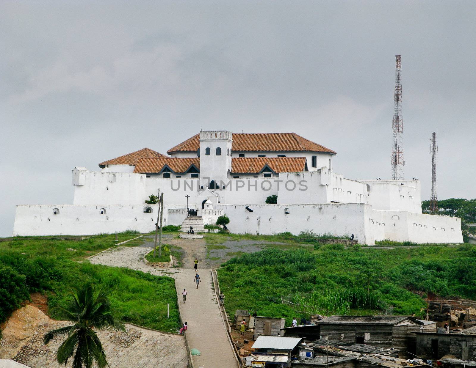 Elmina Castle in Ghana near Accra by steheap