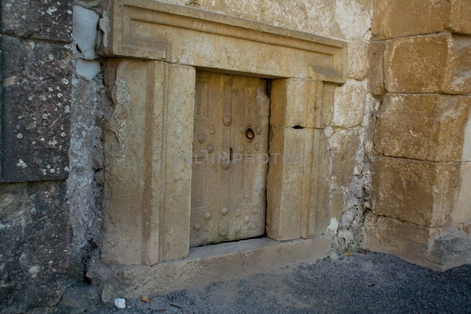 Ancient underground Judaic necropolis.. Beit She�arim. Israel.