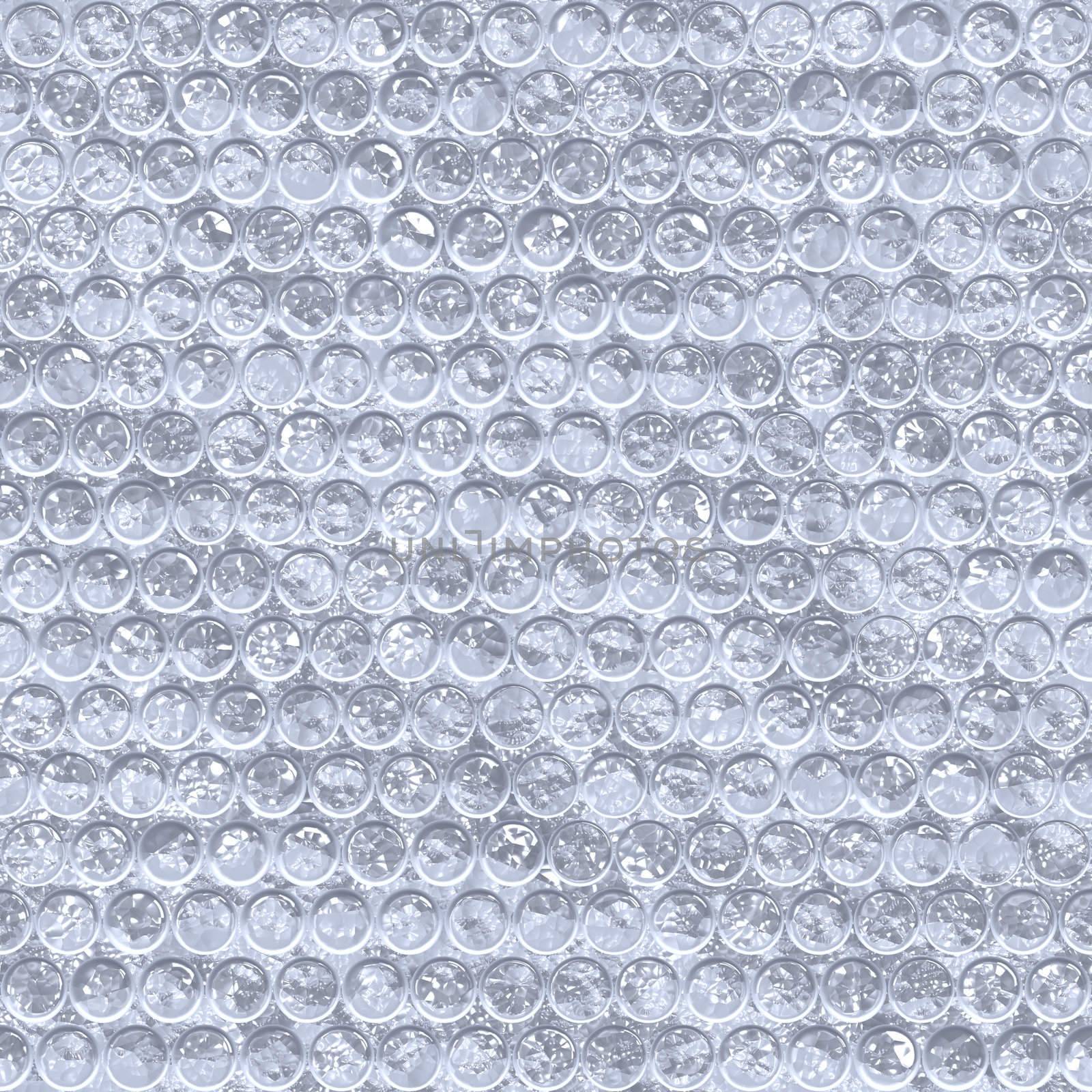 A seamless bubble wrap texture that works great as a background.