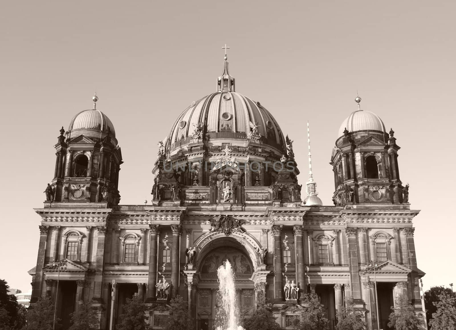 Berliner Dome (Berlin Cathedral church) in Germany