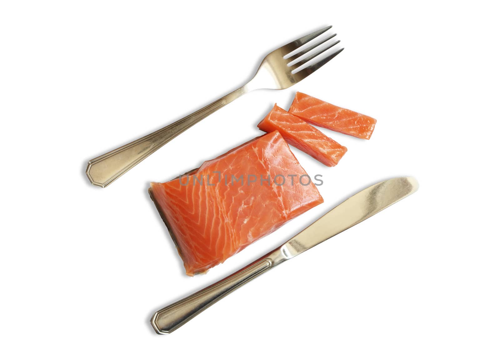 Sliced Salmon by kvkirillov