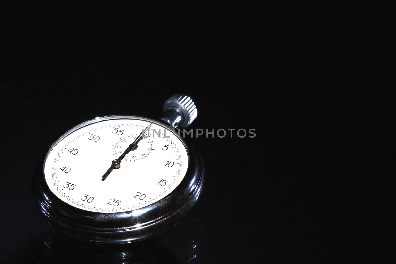 Stopwatch On Dark by kvkirillov