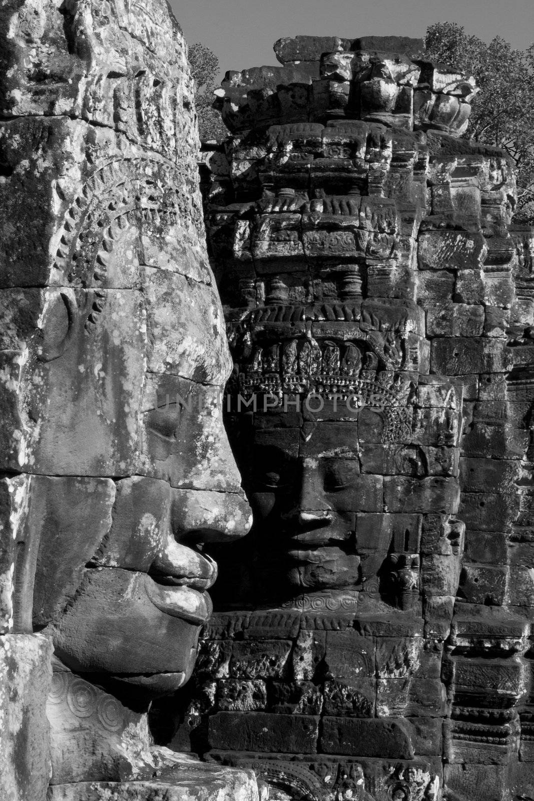 Shot at a temple in Angkor, Cambodia 