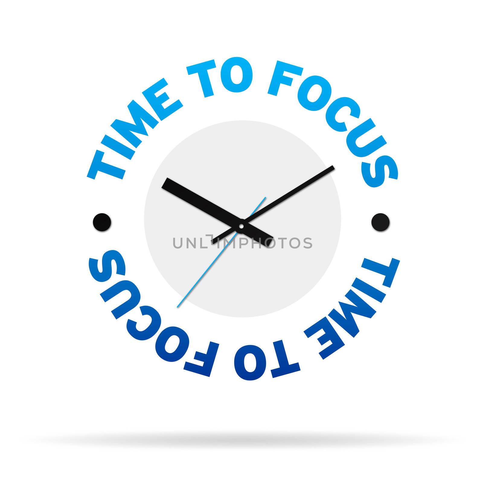 Time To Focus Clock by kbuntu