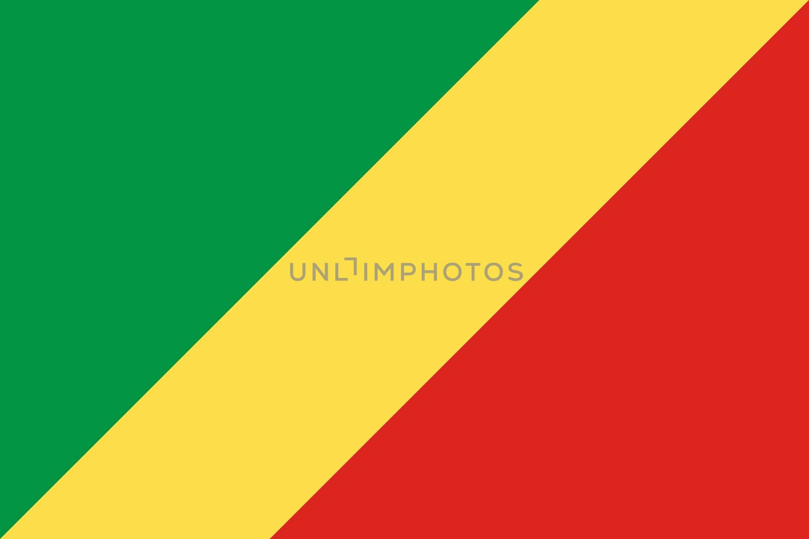 The national flag of Congo