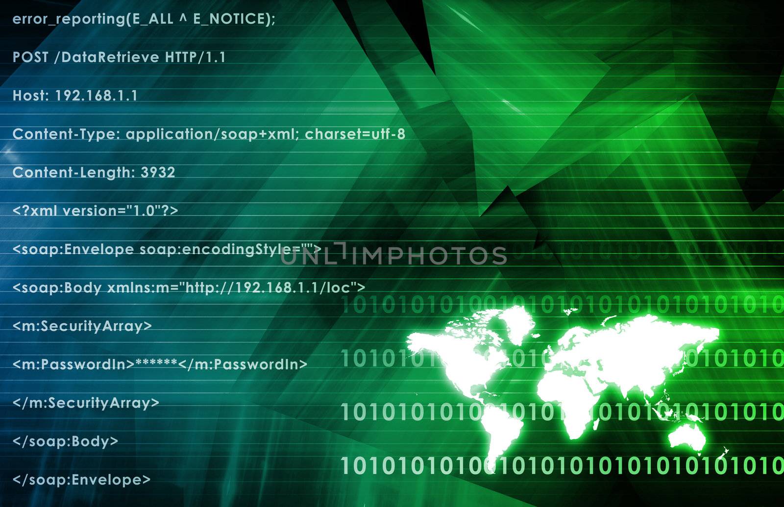 Global Multimedia Technology in Green Data  Art