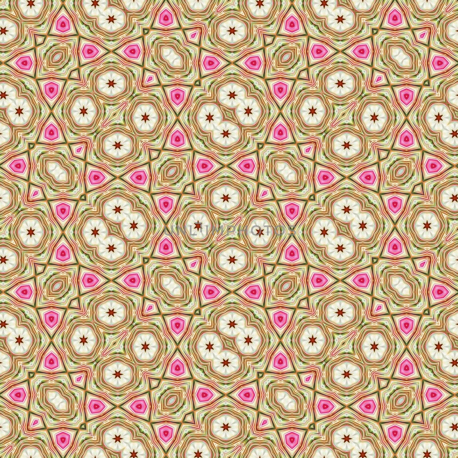 abstract seamless cloth texture in brown, beige and pink 