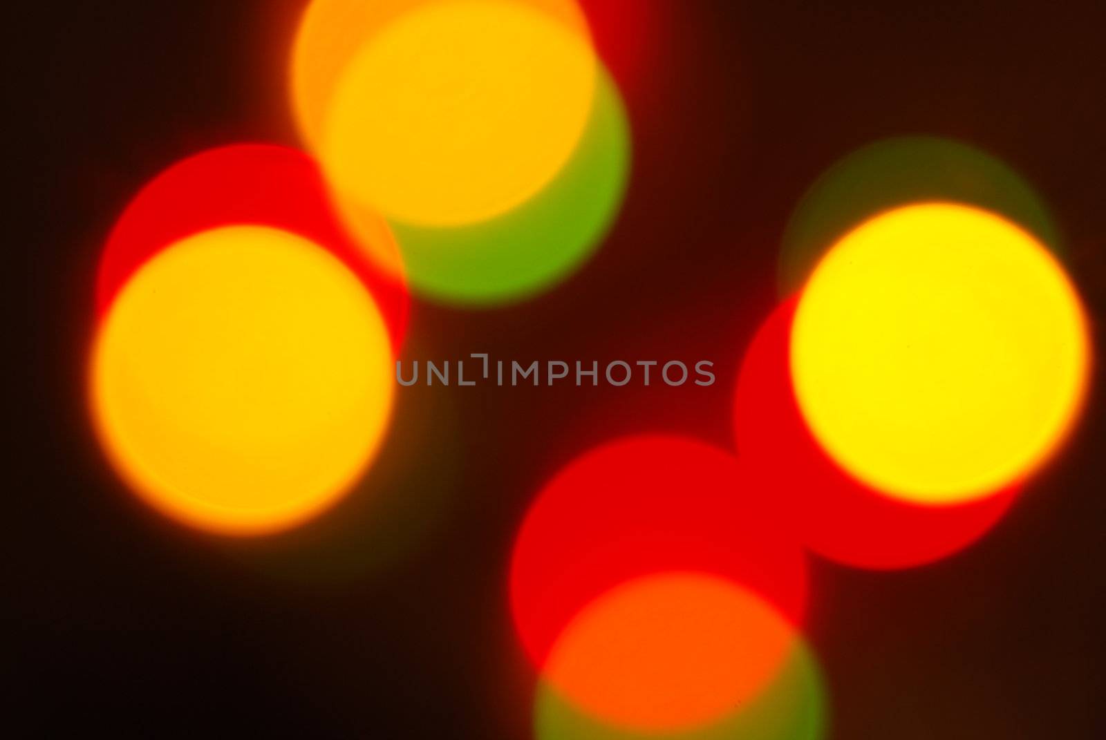glowing Christmas lights (blur abstract color background)

